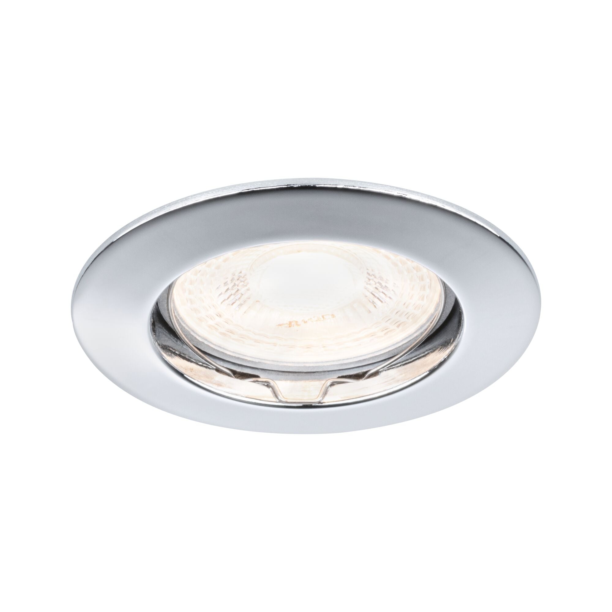 Premium Einbauleuchte IP44 rund 79mm GU5,3 max. 50W 230/12V dimmbar Chrom - Paulmann - 17946
