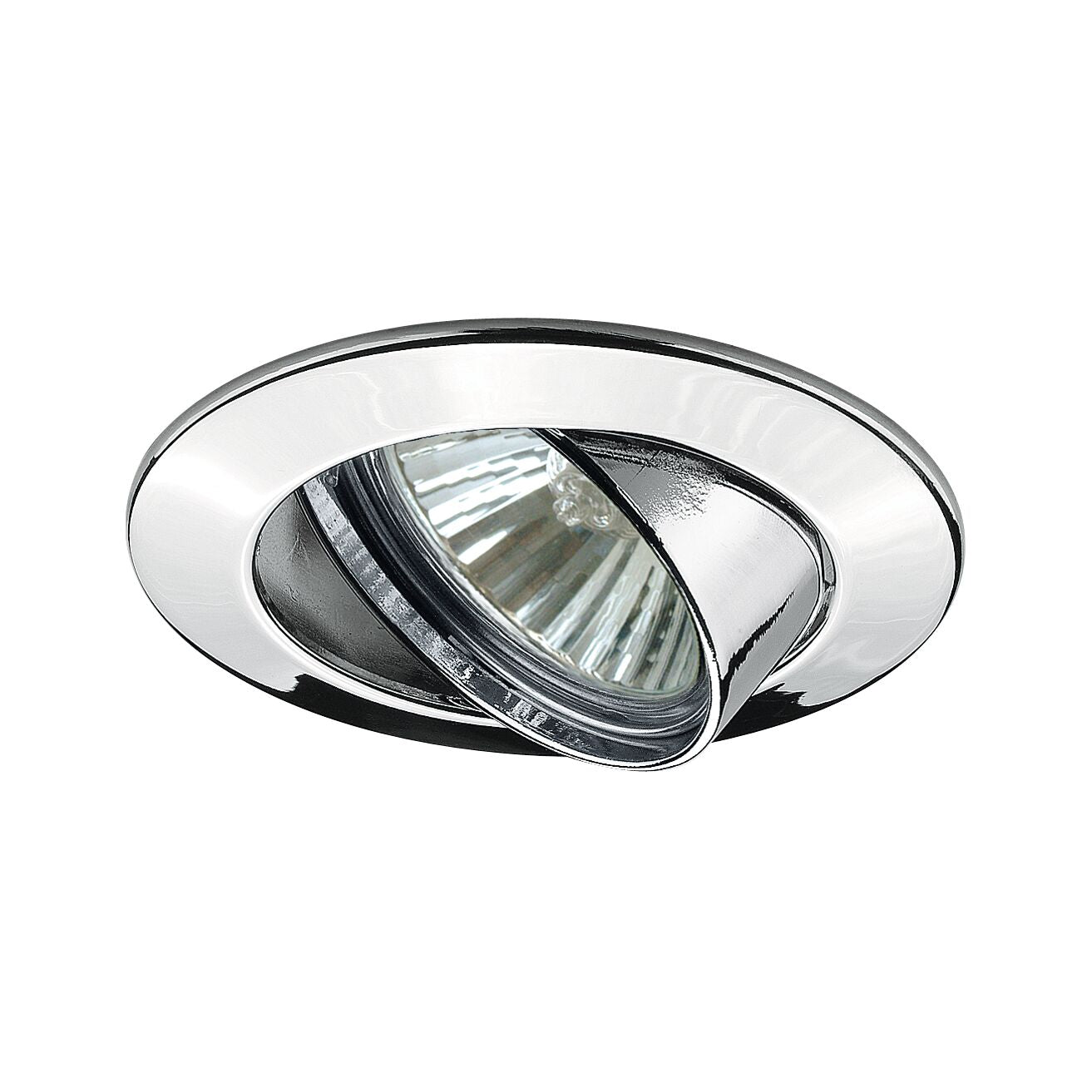 Premium Einbauleuchte rund 83mm 30° GU10 max. 50W 230V dimmbar Chrom - Paulmann - 98943