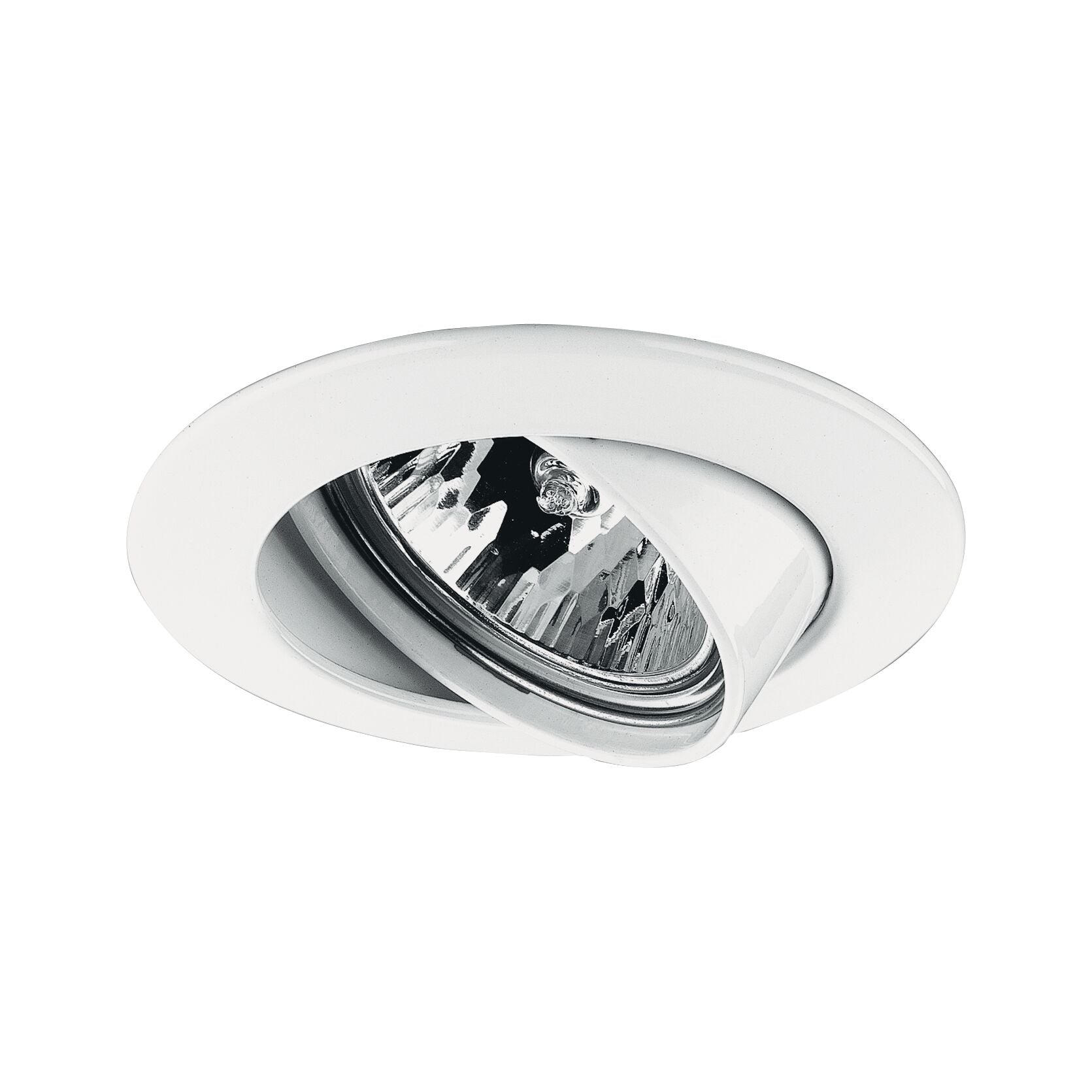 Premium Einbauleuchte schwenkbar rund 83mm 30° GU5,3 max. 50W 230/12V dimmbar Weiß - Paulmann - 17953