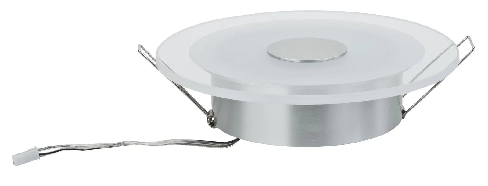 Premium Whirl Einzelleuchte rund 150mm 6,9W 450lm 230V 3000K Alu gedreht/Satin - Paulmann - 92535