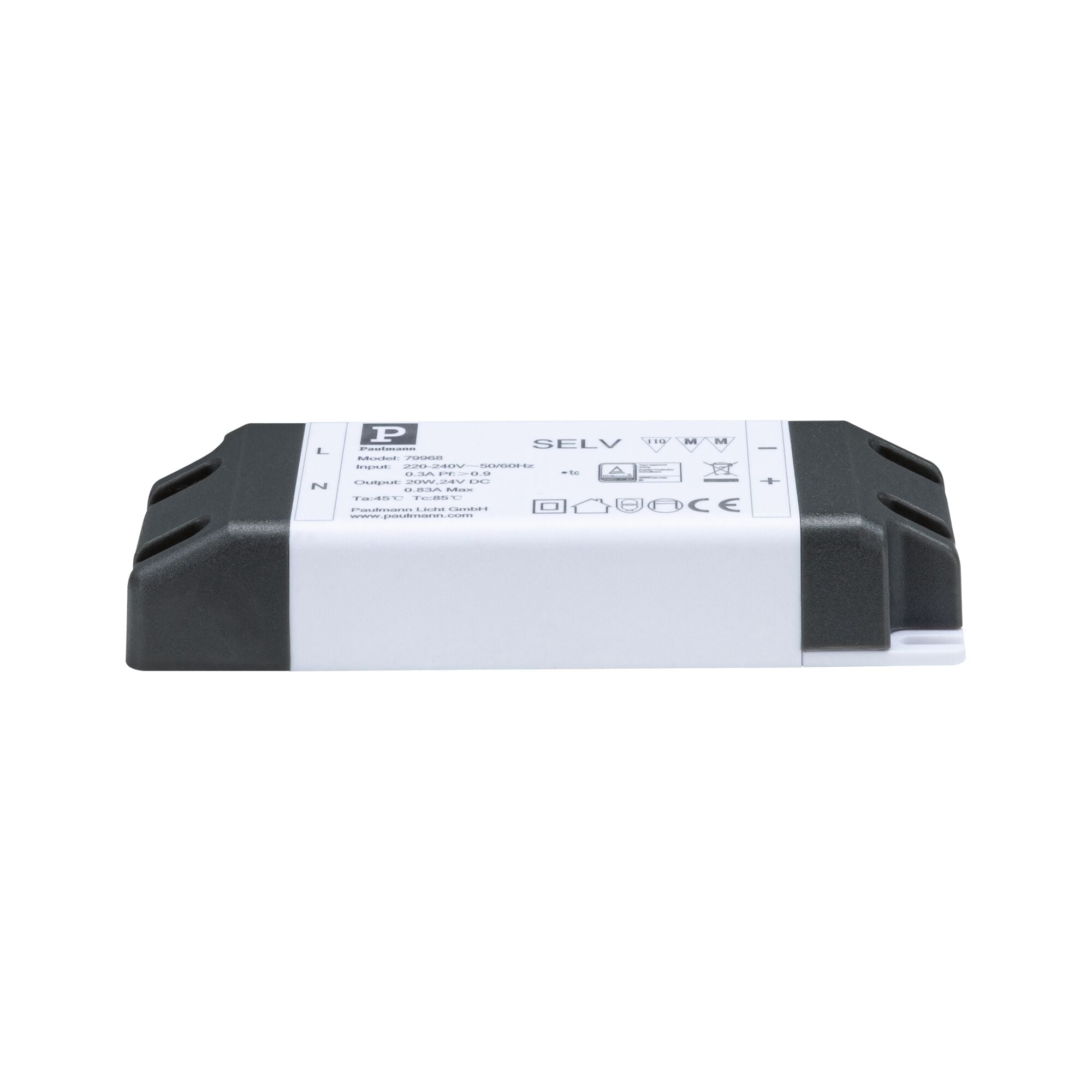 Pro Strip Zubehör 230/24V 20VA Weiß - Paulmann - 79968