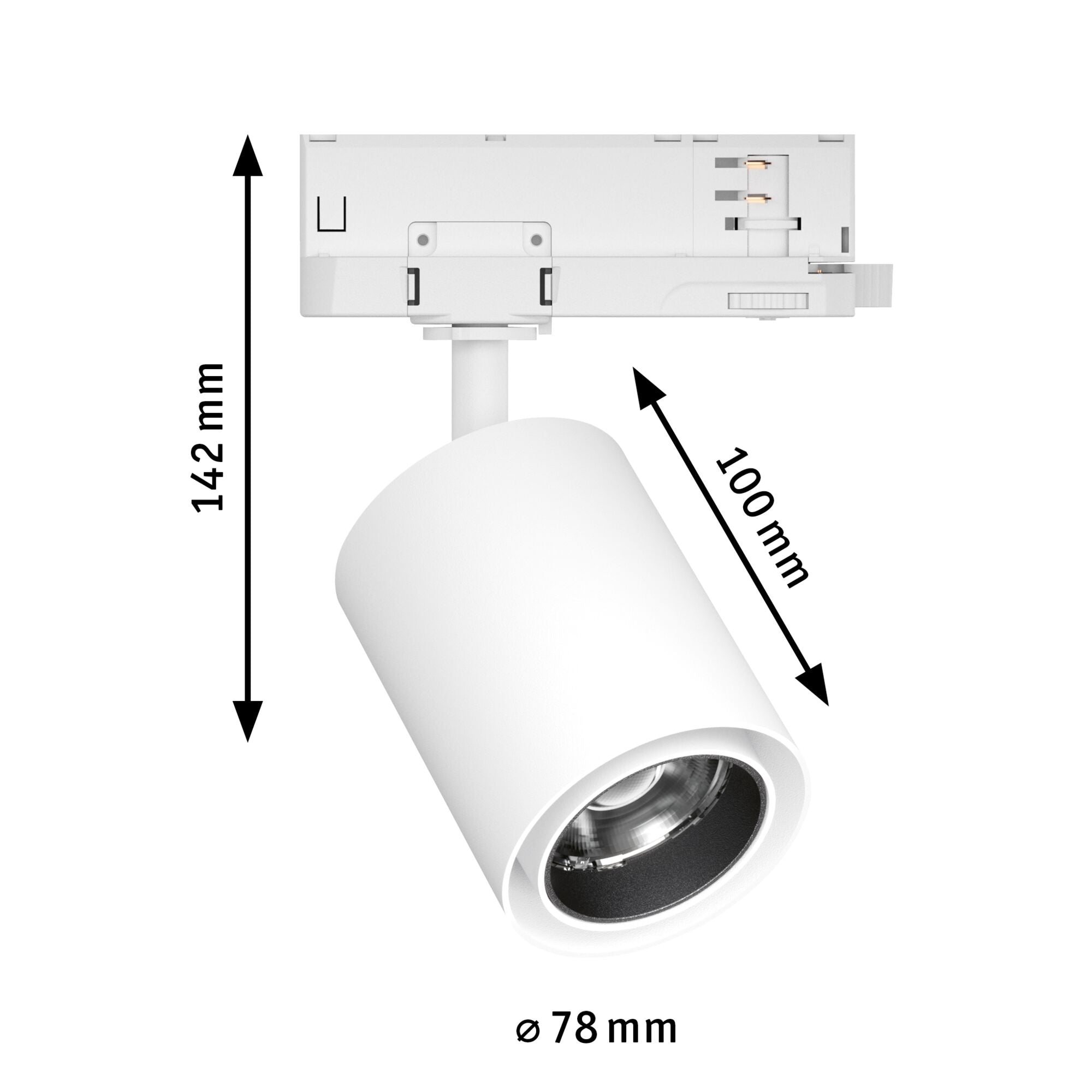 ProRail3 Kratos 36° 3000lm 25W 3000K 230V Weiß - Paulmann - 96571