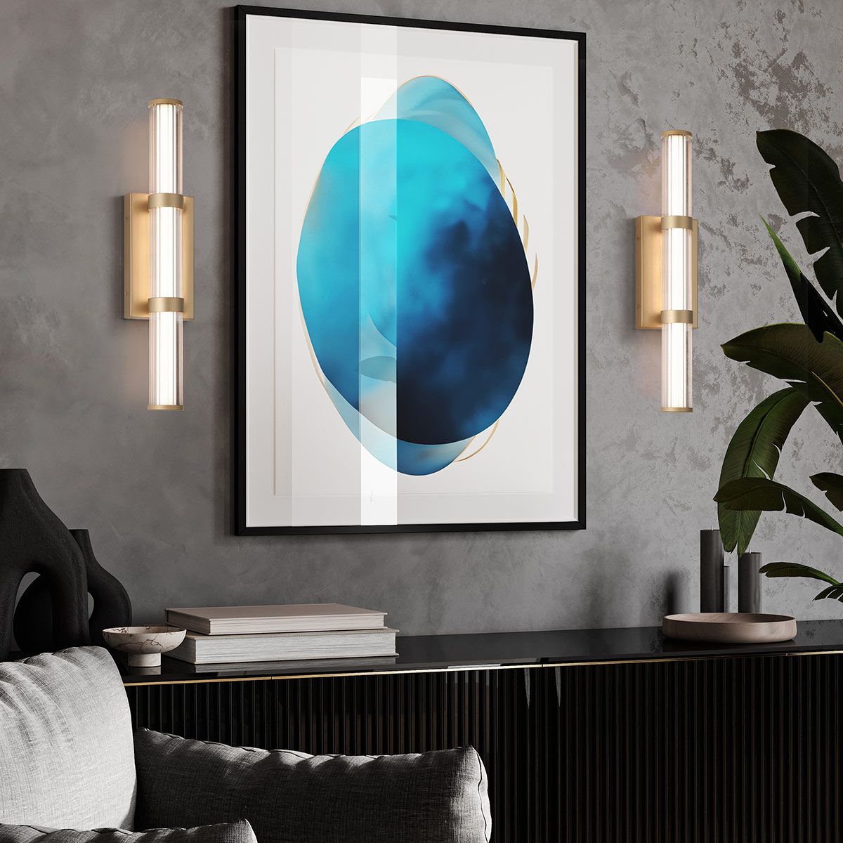 Fayton Mittlere LED-Wandleuchte