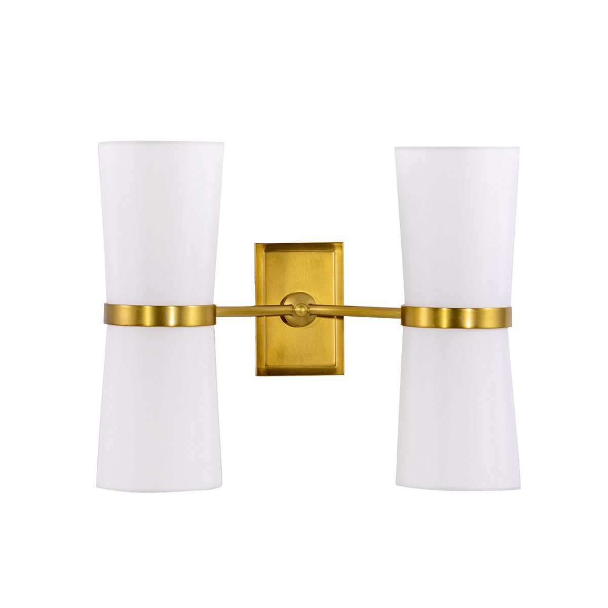 Arteriors Inwood Wandleuchte 4-flammig in Antikmessing