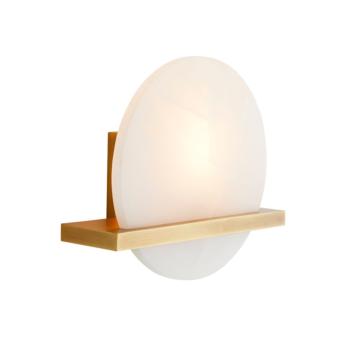Arteriors Savion Wandleuchte 1-flammig in Antikmessing