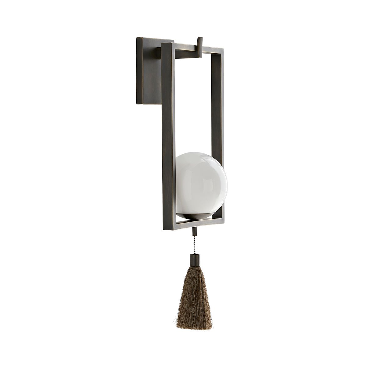 Arteriors Trapeze Wandleuchte 1-flammig in gealterte Bronze