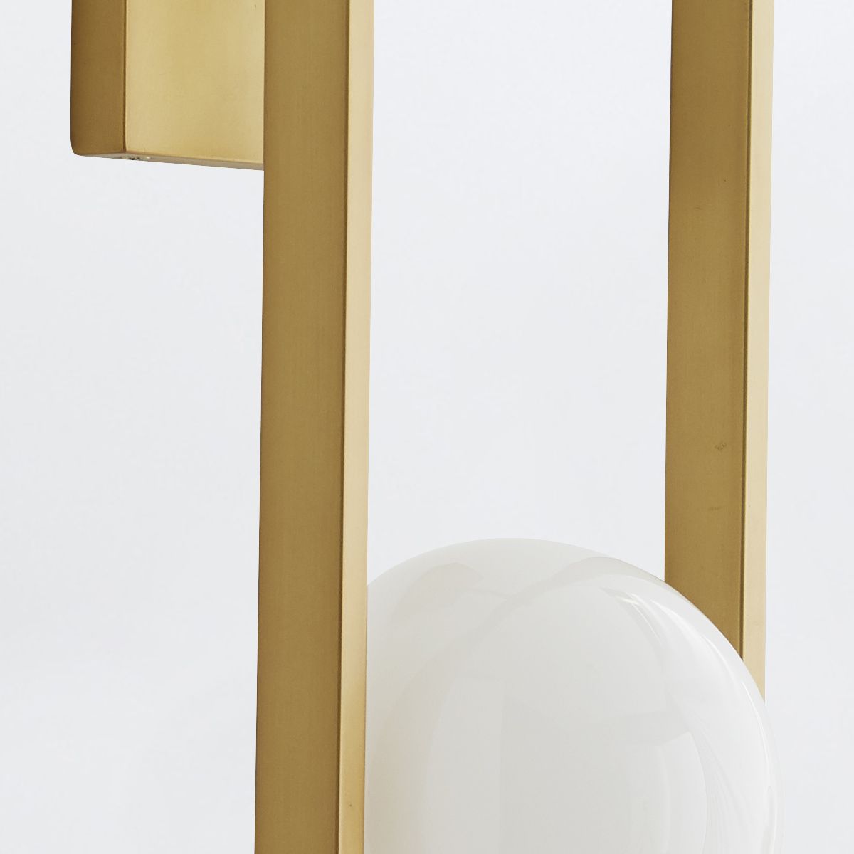 Arteriors Trapeze Wandleuchte 1-flammig in Antikmessing