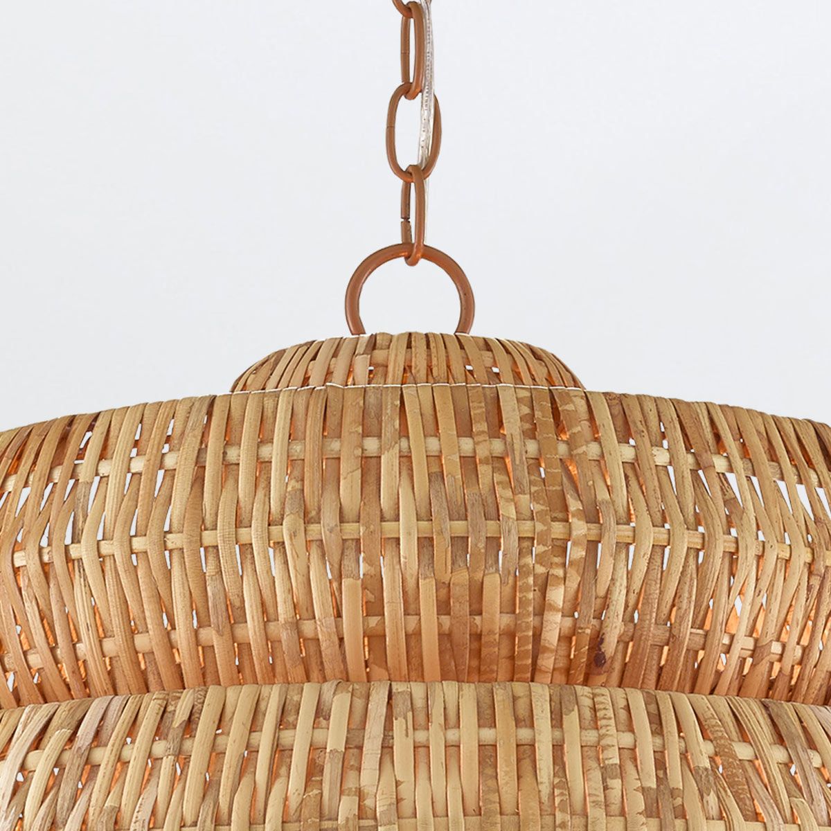 Currey & Company – Antibes Kronleuchter 3-flammig Natur/Beige