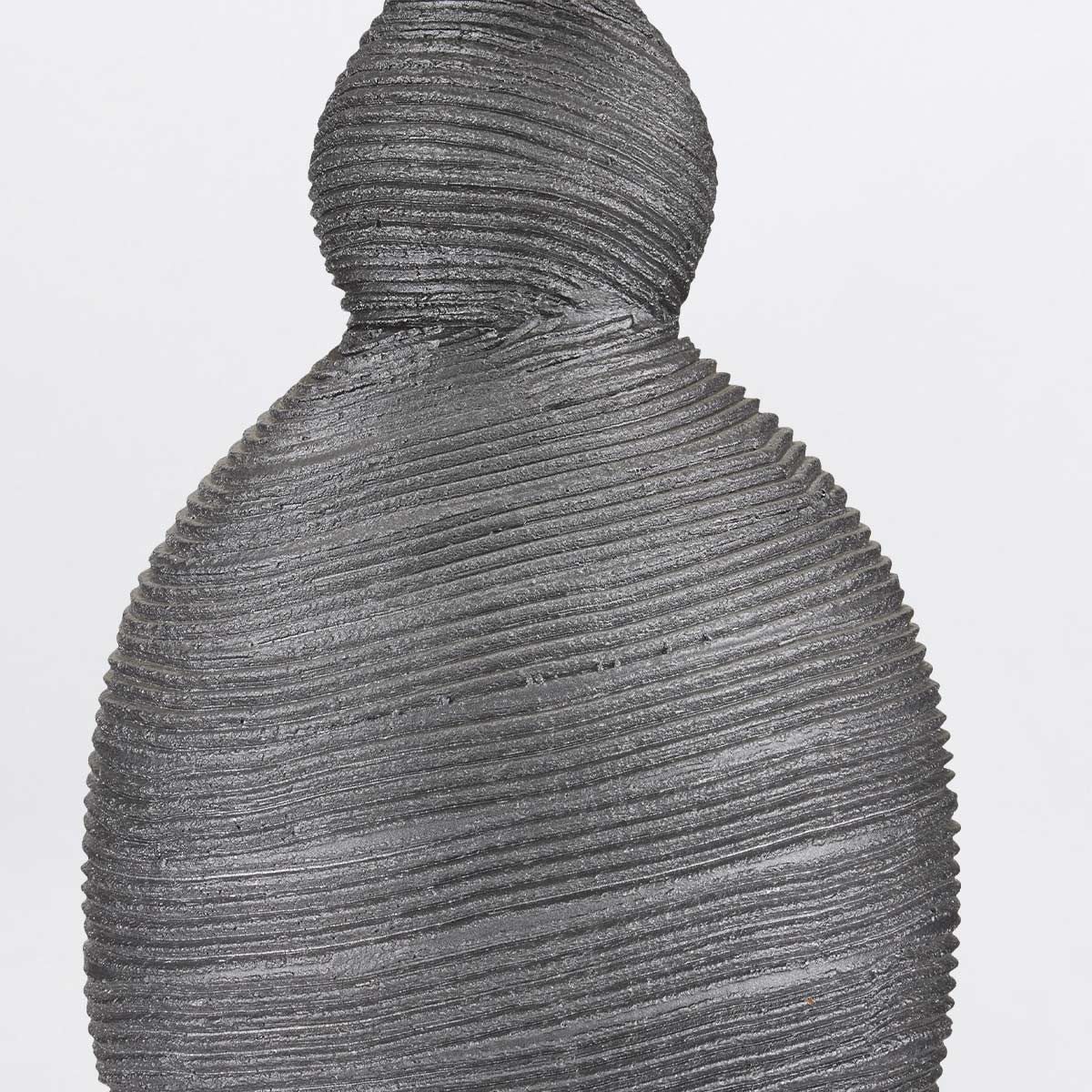 Currey & Company – Basalt Tischleuchte 1-flammig Grau