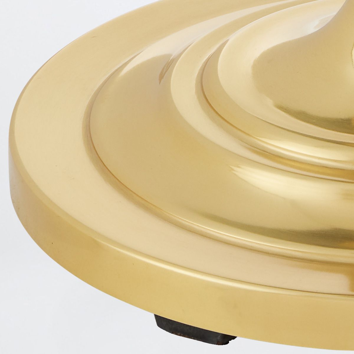 Currey & Company – Deauville Stehleuchte 1-flammig Gold/Natur