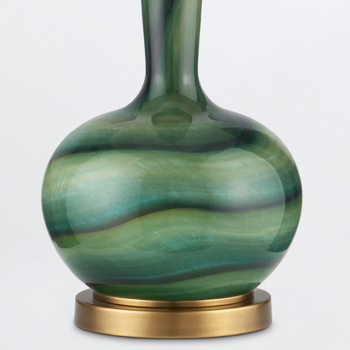 Currey & Company – Lamartine Tischleuchte 1-flammig Gold
