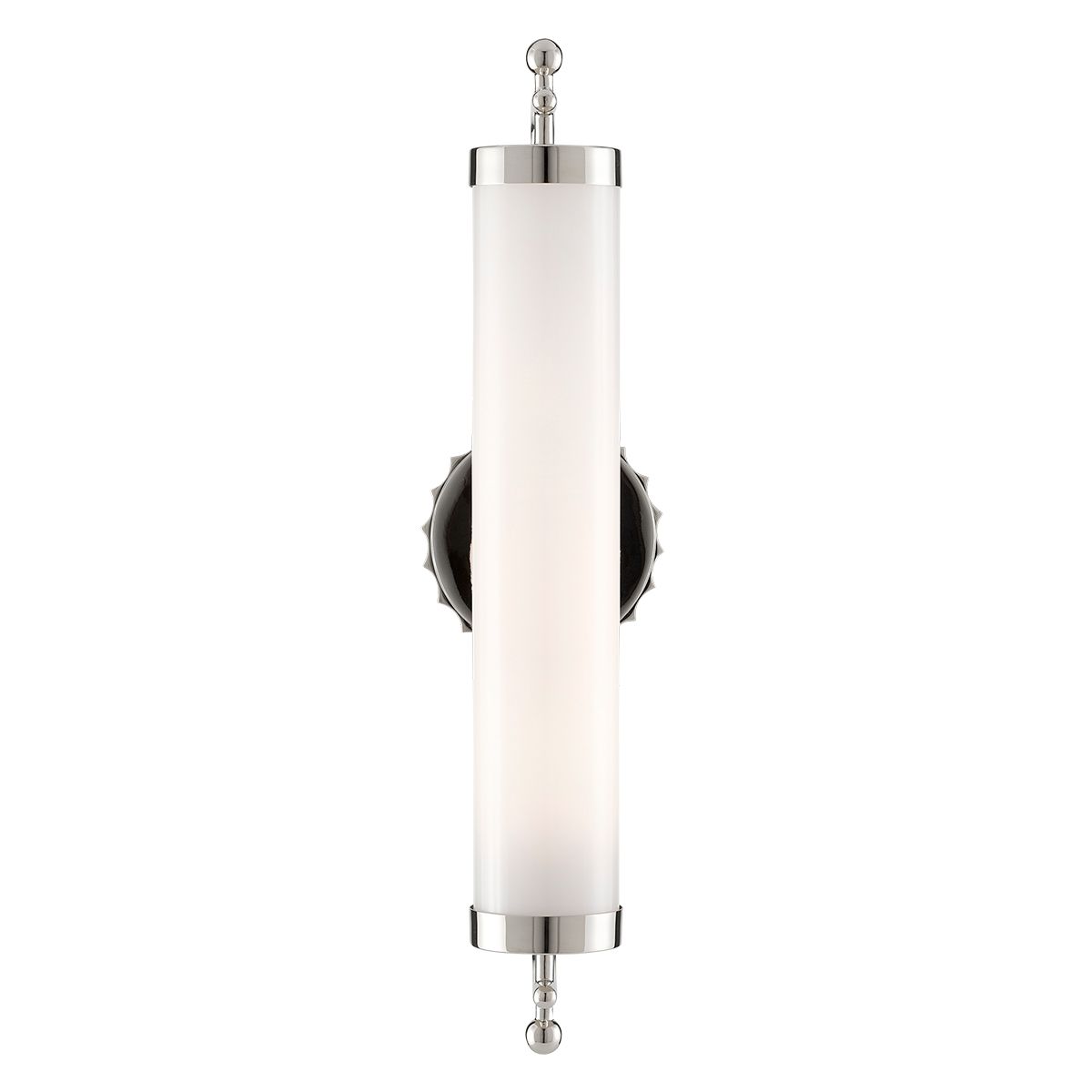 Currey & Company – Latimer Wandleuchte 1-flammig Weiß/Silber