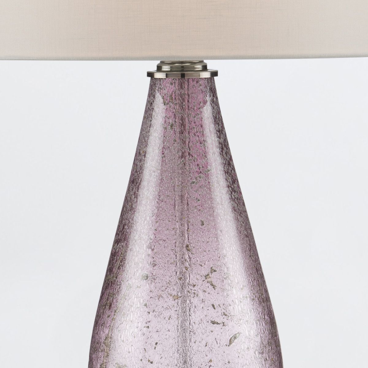 Currey & Company – Optimist Tischleuchte 1-flammig Lila