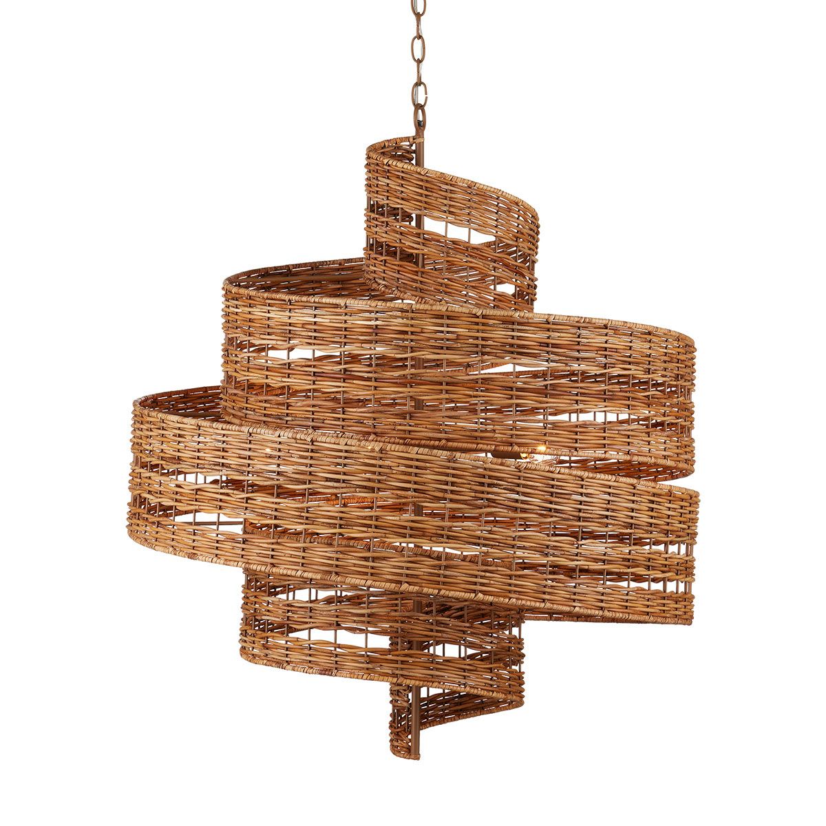 Currey & Company – Saisei Kronleuchter 5-flammig Beige