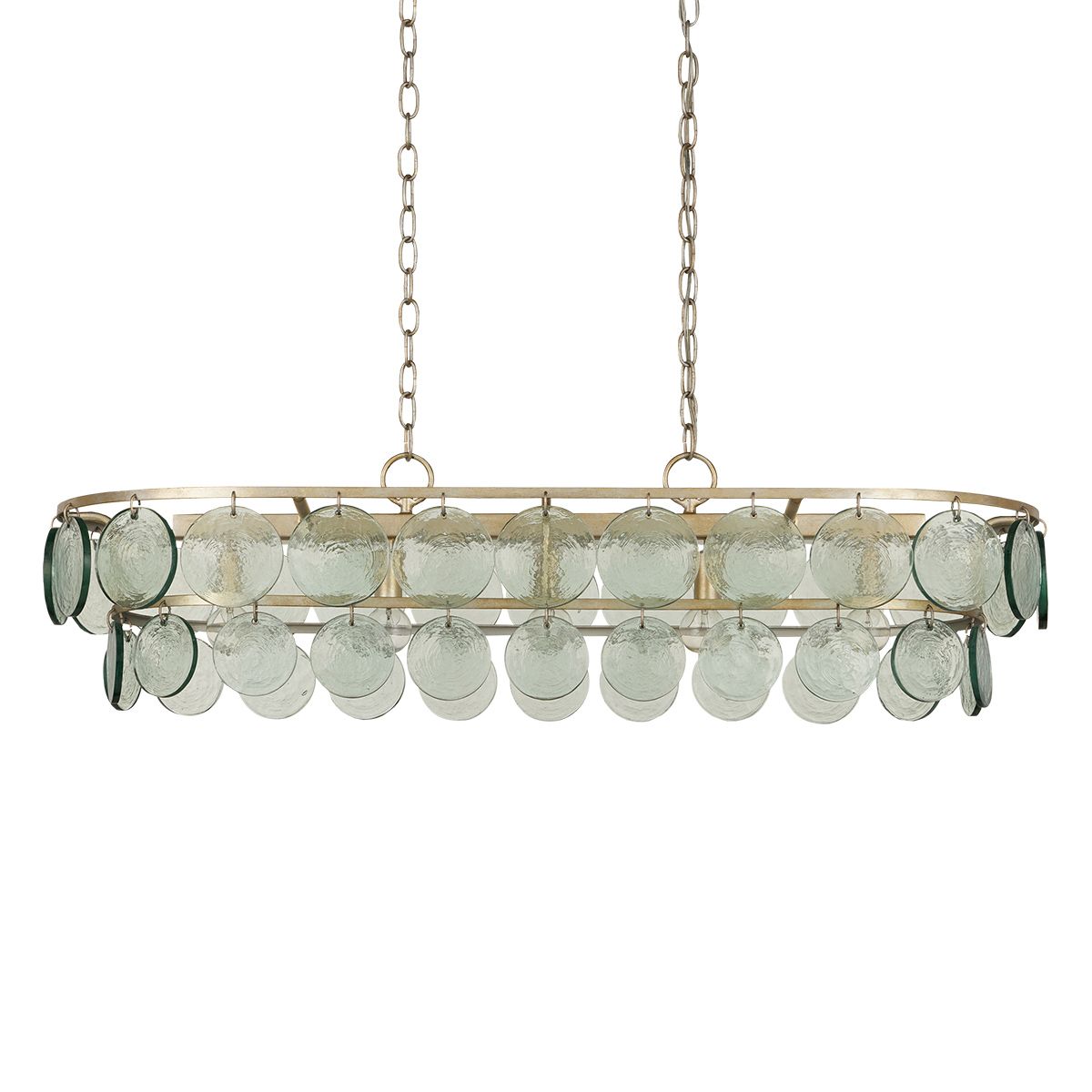 Currey & Company – Settat Kronleuchter 5-flammig Silber