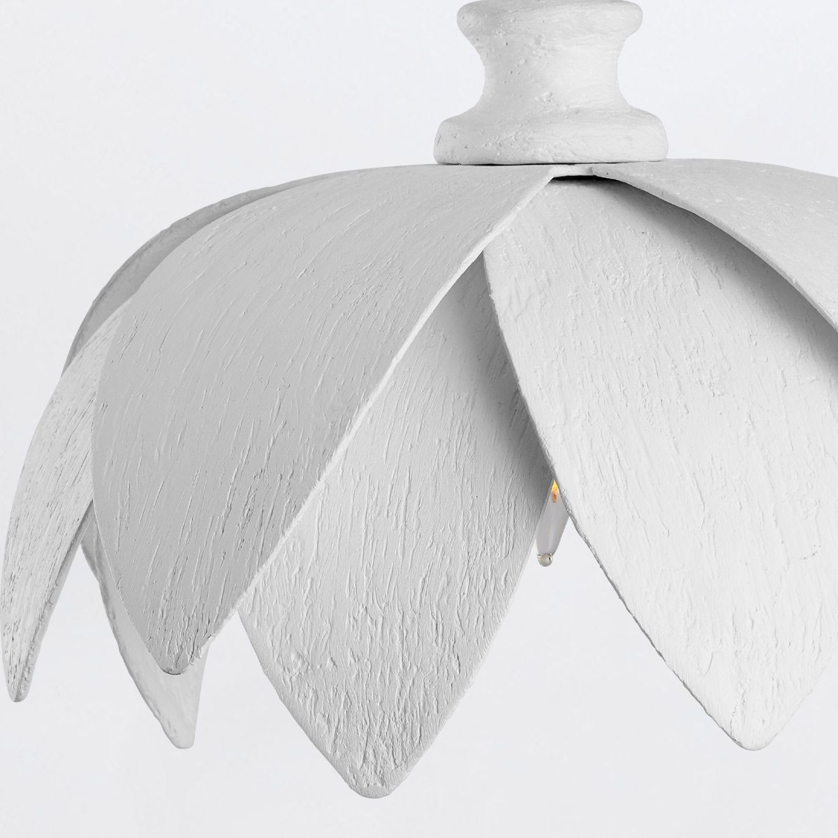 Currey & Company – Sweetheart Wandleuchte 1-flammig Weiß