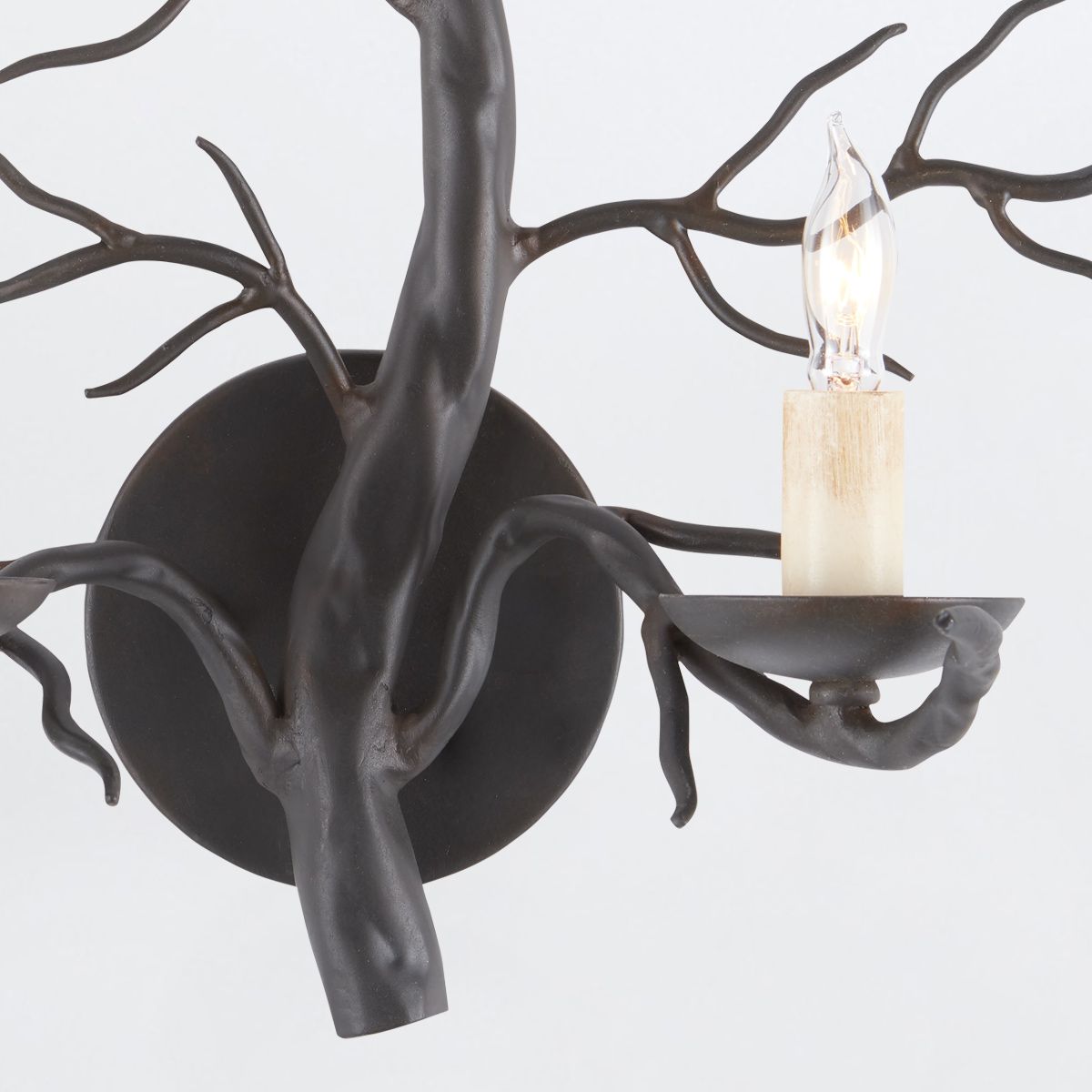 Currey & Company – Treetop Wandleuchte 2-flammig Old Iron