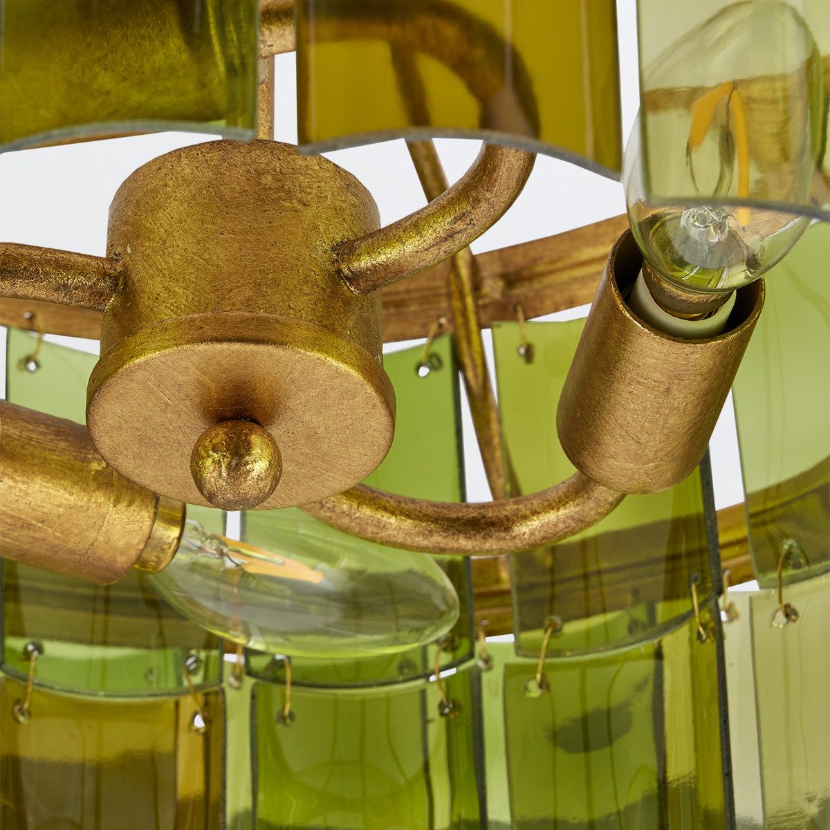 Currey & Company – Vintner Deckenleuchte 3-flammig Gold