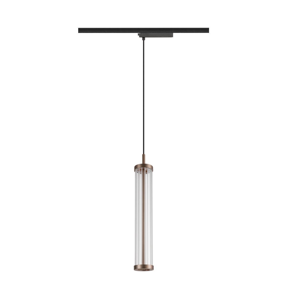 QUIMERA 1~ Pendelleuchte, Pendellänge 150cm, 2700K, PHASE, dunkel kupfer - SLV - 1008043