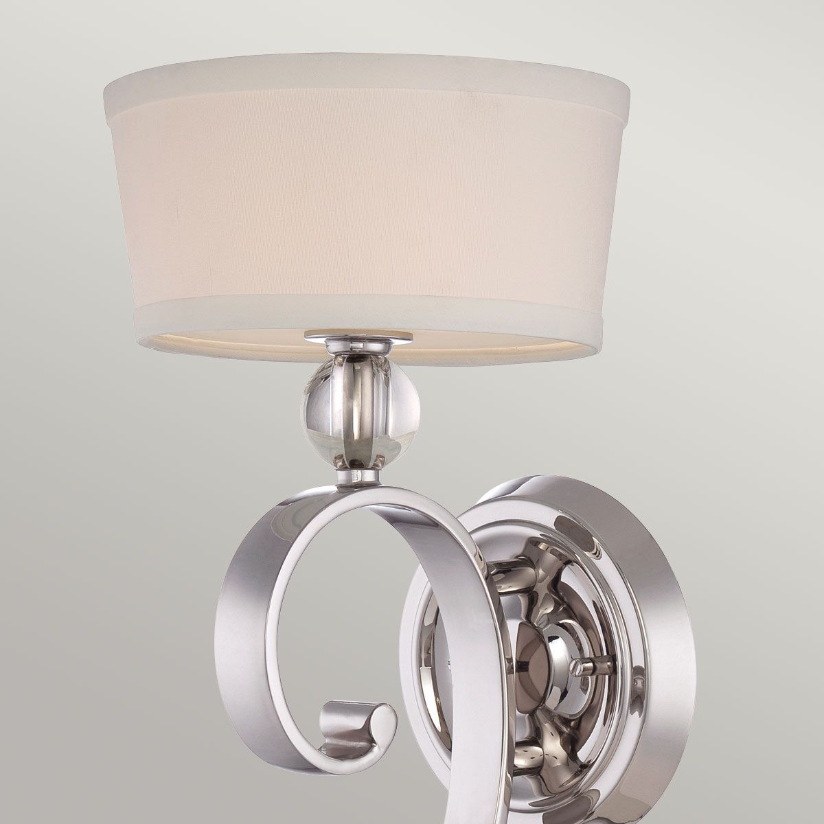 Madison Manor 1-flammige Wandleuchte - Imperialsilber