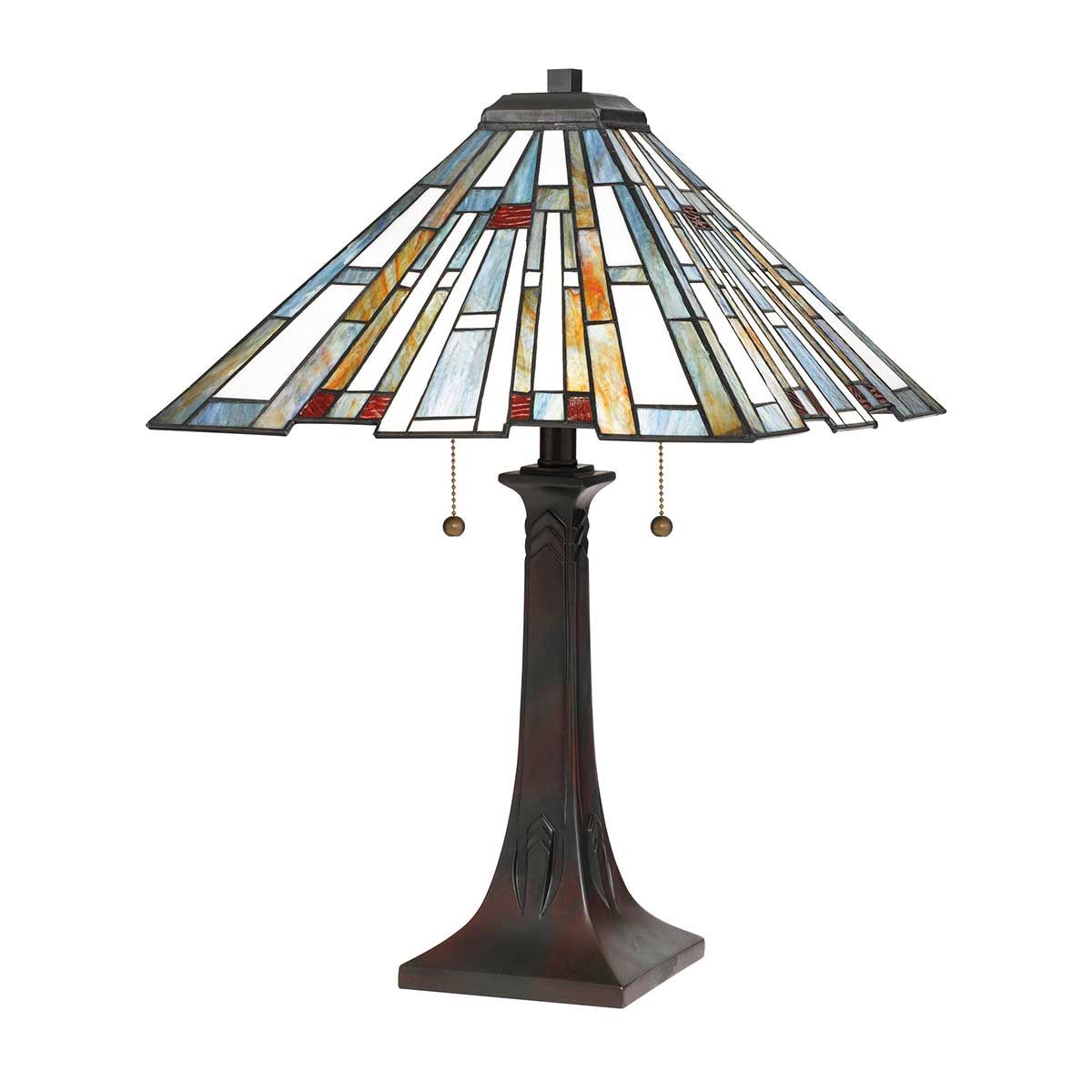 Maybeck 2-flammige Tischlampe - Valiant Bronze