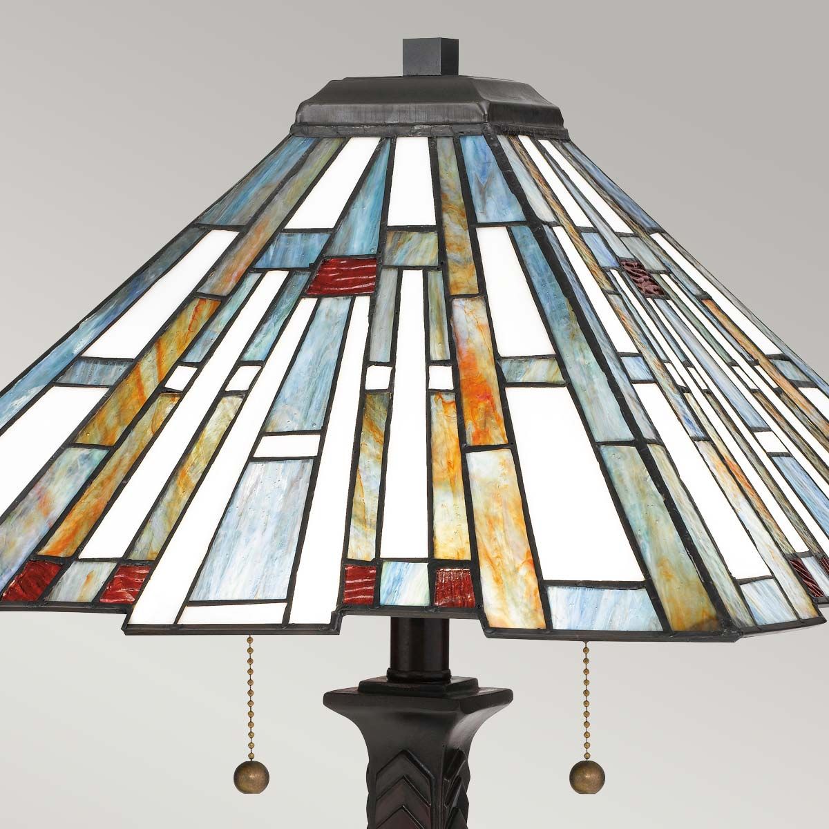 Maybeck 2-flammige Tischlampe - Valiant Bronze