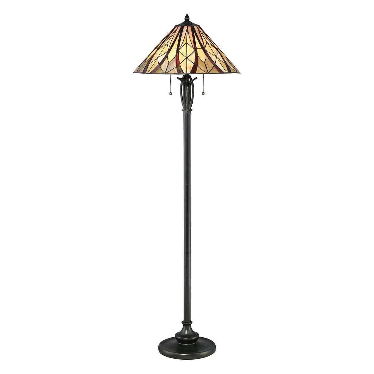 Victory 2-flammige Stehlampe - Valiant Bronze