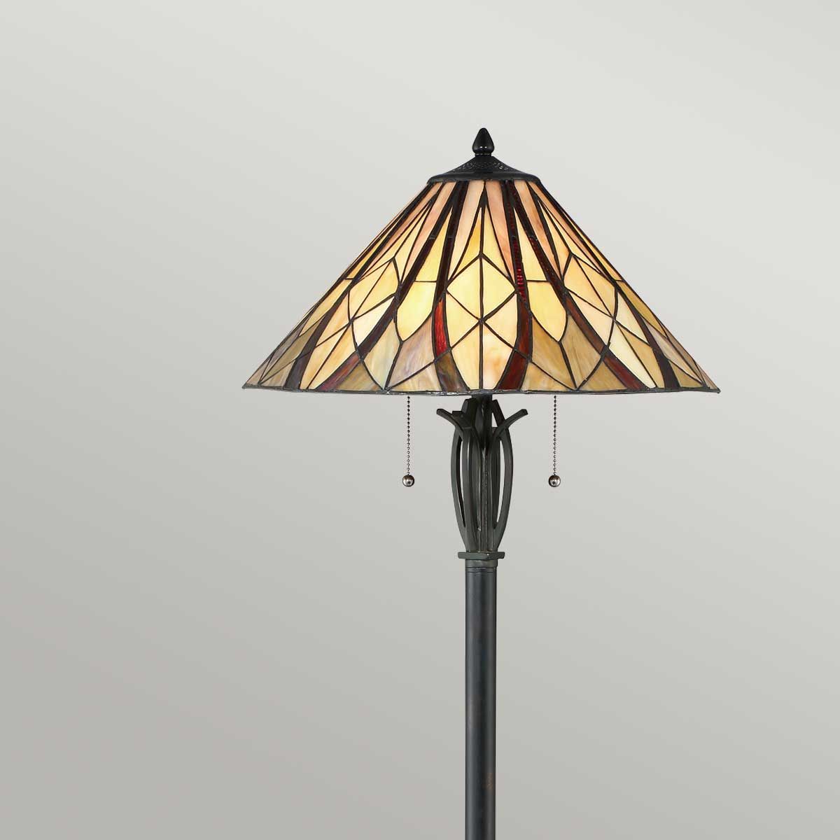 Victory 2-flammige Stehlampe - Valiant Bronze