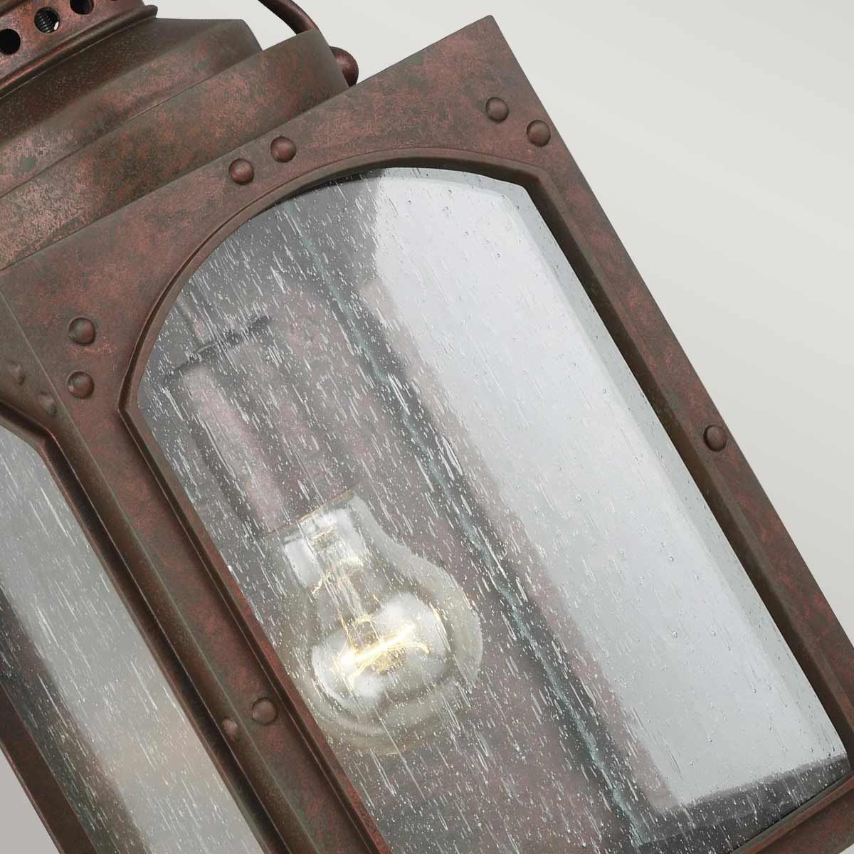 Randhurst 1 - flammige mittelgroße Wandlaterne – Kupferoxid - Elsteadlighting - FE - RANDHURST - M - CO