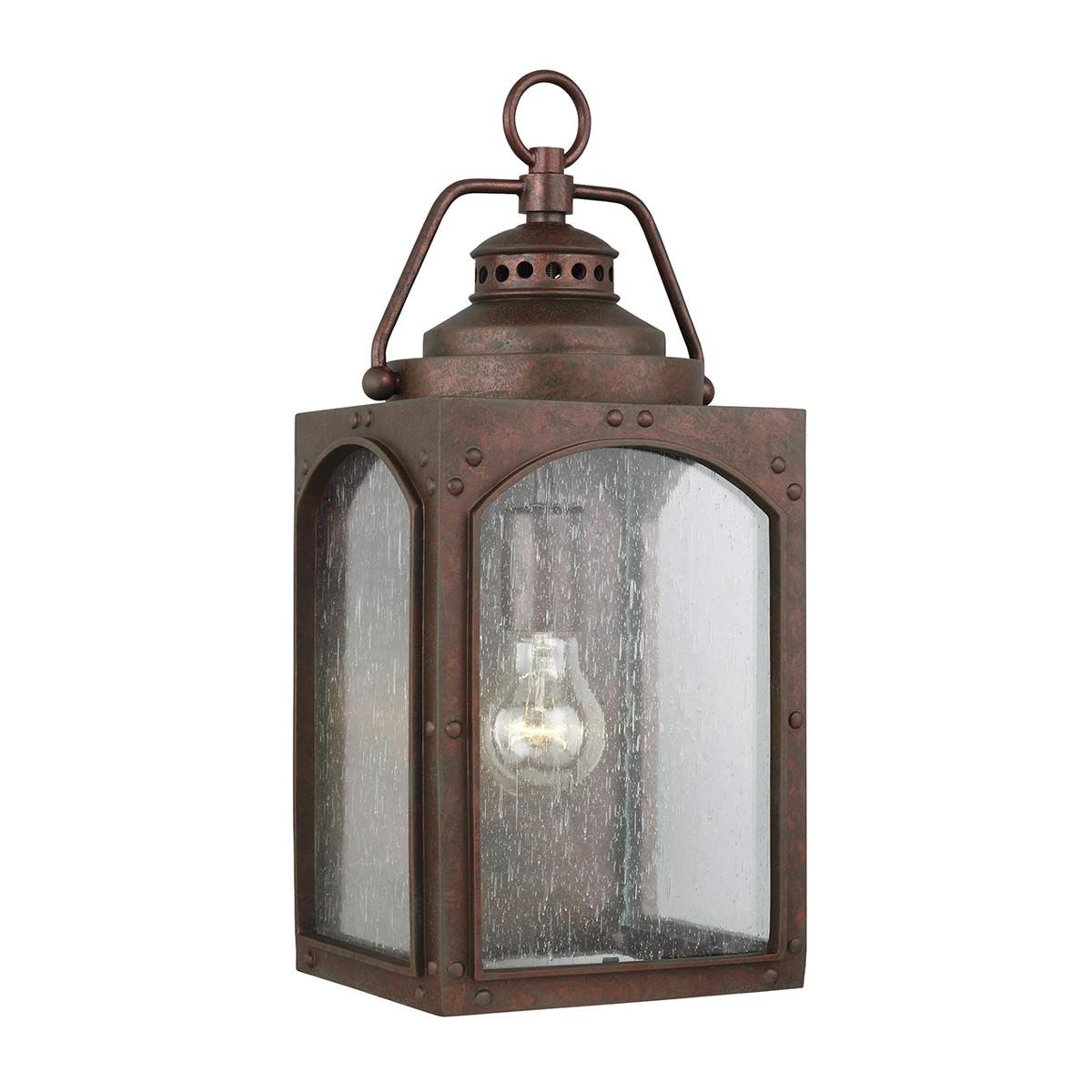 Randhurst 1 - flammige mittelgroße Wandlaterne – Kupferoxid - Elsteadlighting - FE - RANDHURST - M - CO
