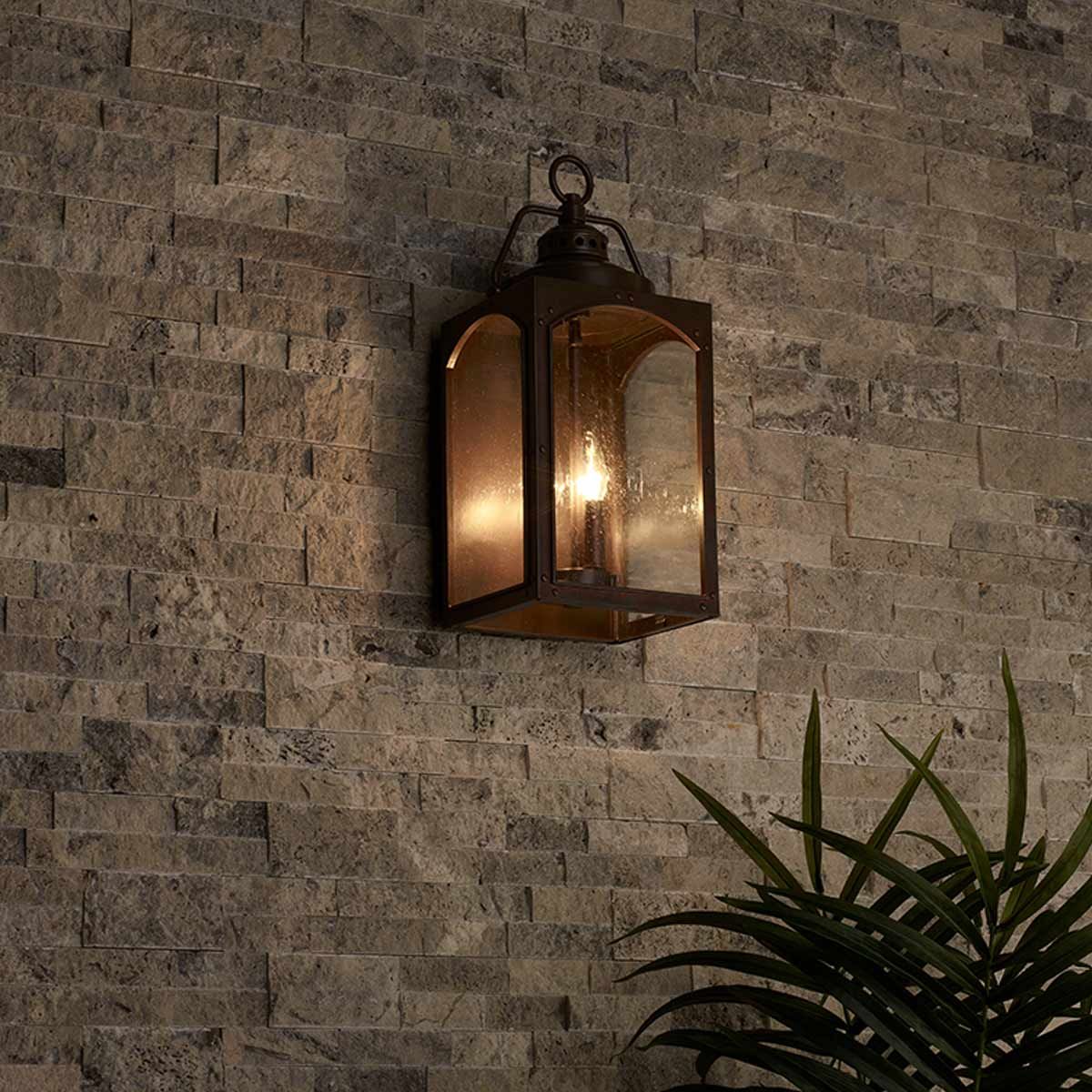 Randhurst 3 - flammige große Wandlaterne - Kupferoxid - Elsteadlighting - FE - RANDHURST - L - CO