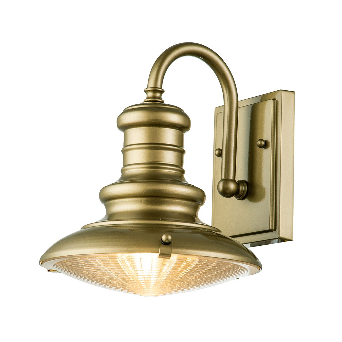 Redding Station Kleine Wandlaterne mit 1 Licht, lackierte Antik - Bronze - Elsteadlighting - FE - REDDING2 - S - PDB