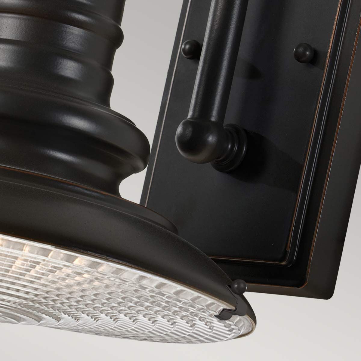 Redding Station Kleine Wandlaterne mit 1 Licht, Restaurierungsbronze - Elsteadlighting - FE - REDDING2 - S - RB
