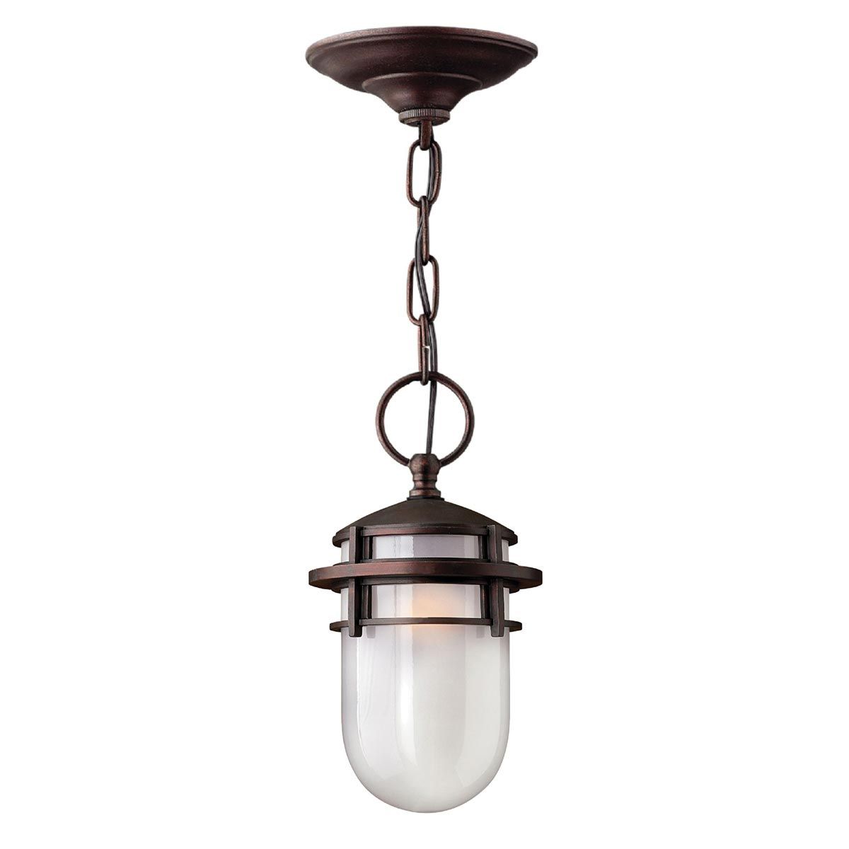 Reef 1 - Licht - Kettenlaterne, viktorianische Bronze - Elsteadlighting - HK - REEF8 - VZ