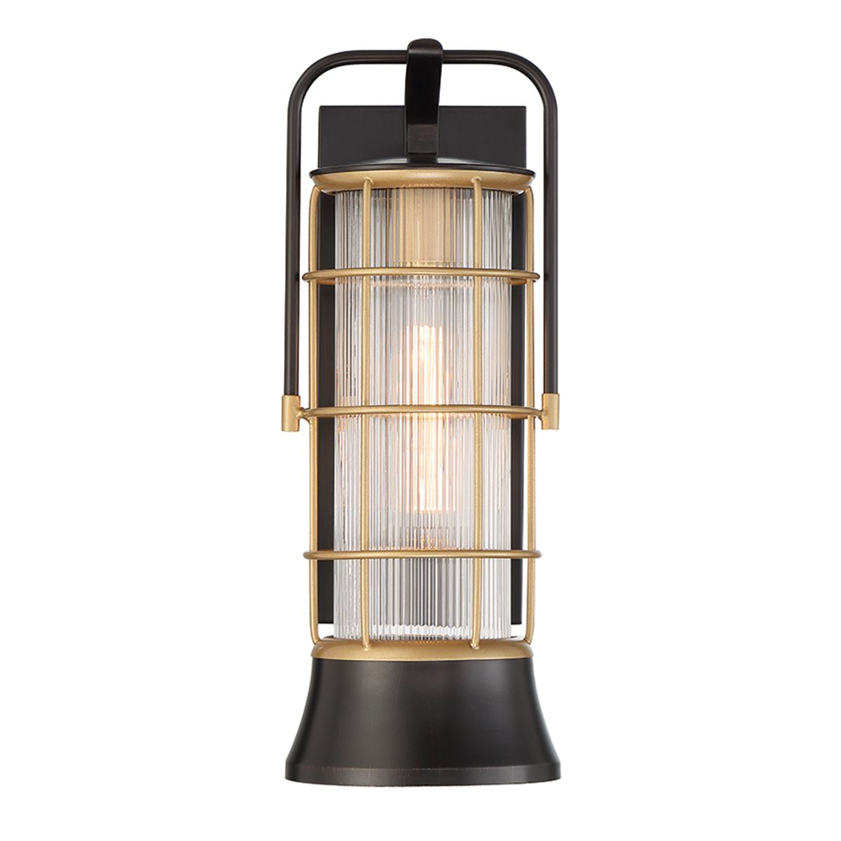 Rivamar 1 - flammige Outdoor - Wandleuchte Mittel - Eurofase - QN - RIVAMAR - M - BLK - GD