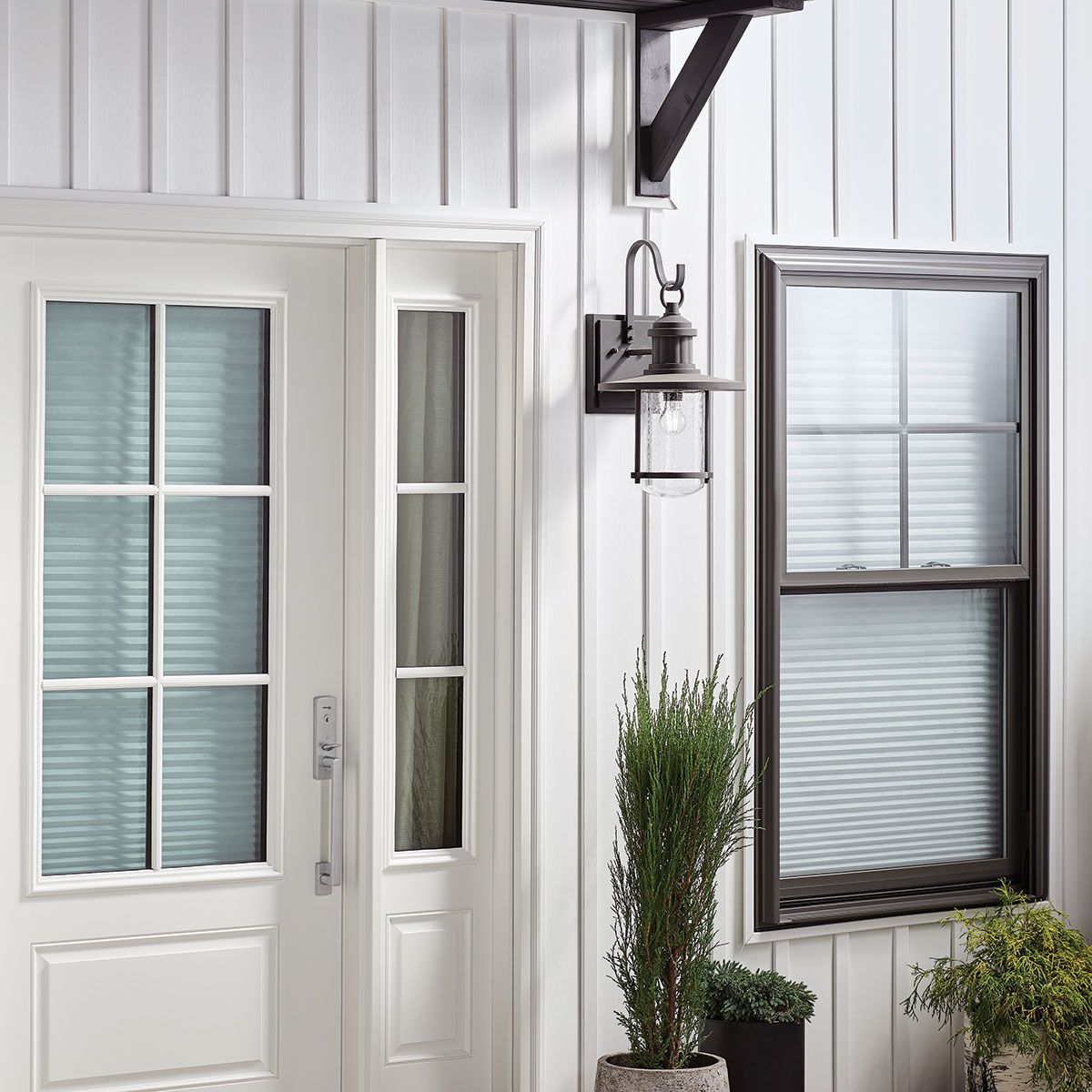 Riverwood XL Wandlaterne - Verwittertes Zink - Elsteadlighting - KL - RIVERWOOD2 - XL