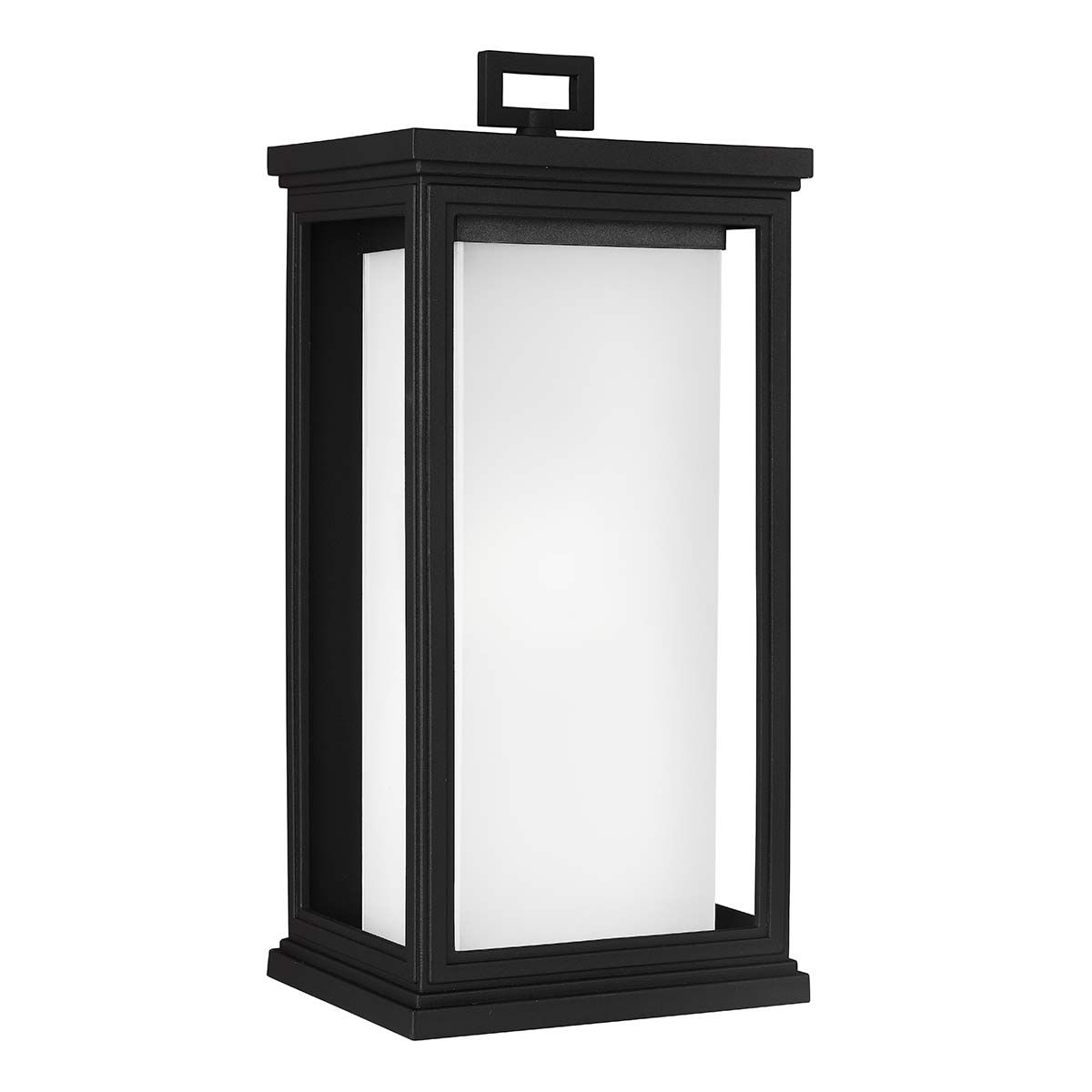 Roscoe 1 - flammige große Wandlaterne - Strukturiertes Schwarz - Elsteadlighting - FE - ROSCOE - L