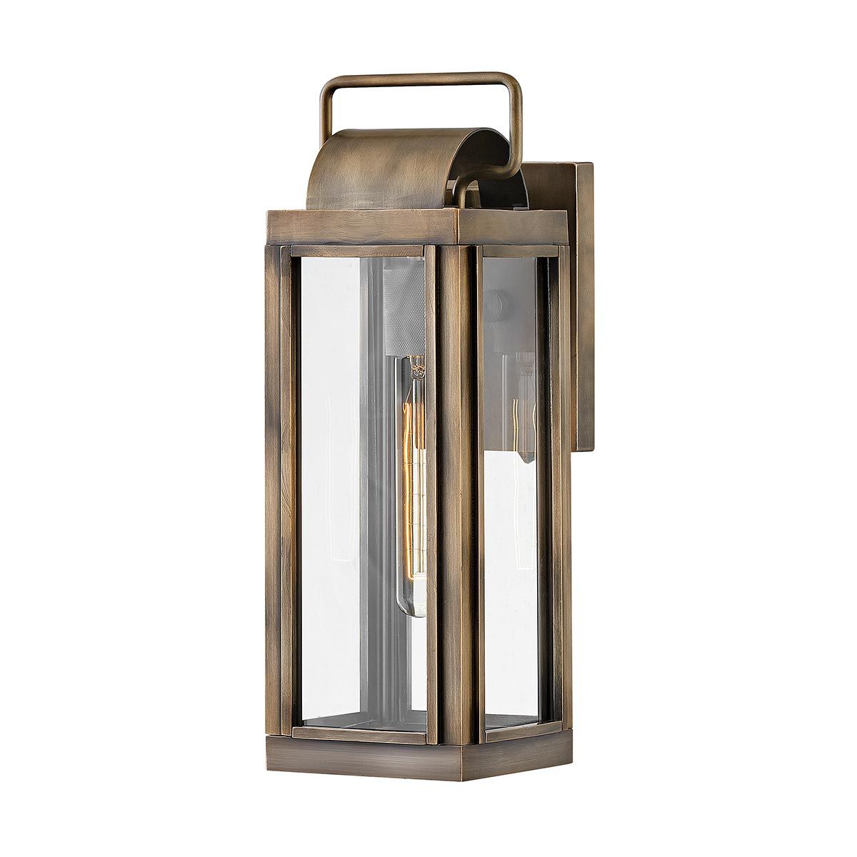 Sag Harbor Kleine Wandlaterne mit 1 Licht, lackierte brünierte Bronze - Elsteadlighting - HK - SAG - HARBOR - S - BU