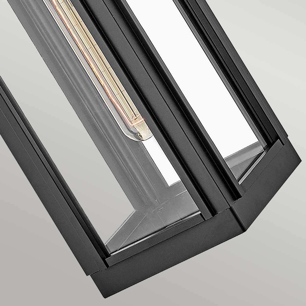 Sag Harbor Kleine Wandlaterne mit 1 Licht, Schwarz - Elsteadlighting - HK - SAG - HARBOR - S - BK