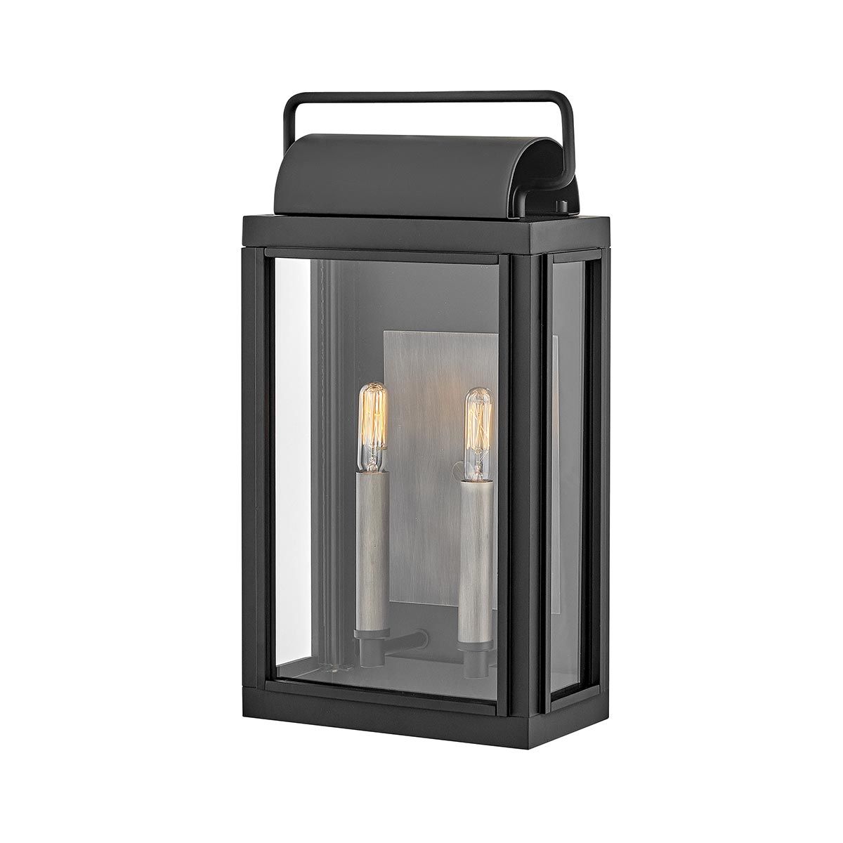 Sag Harbor Wandlaterne, 2 Lichter, mittelgroß, Schwarz - Elsteadlighting - HK - SAG - HARBOR - M - BK