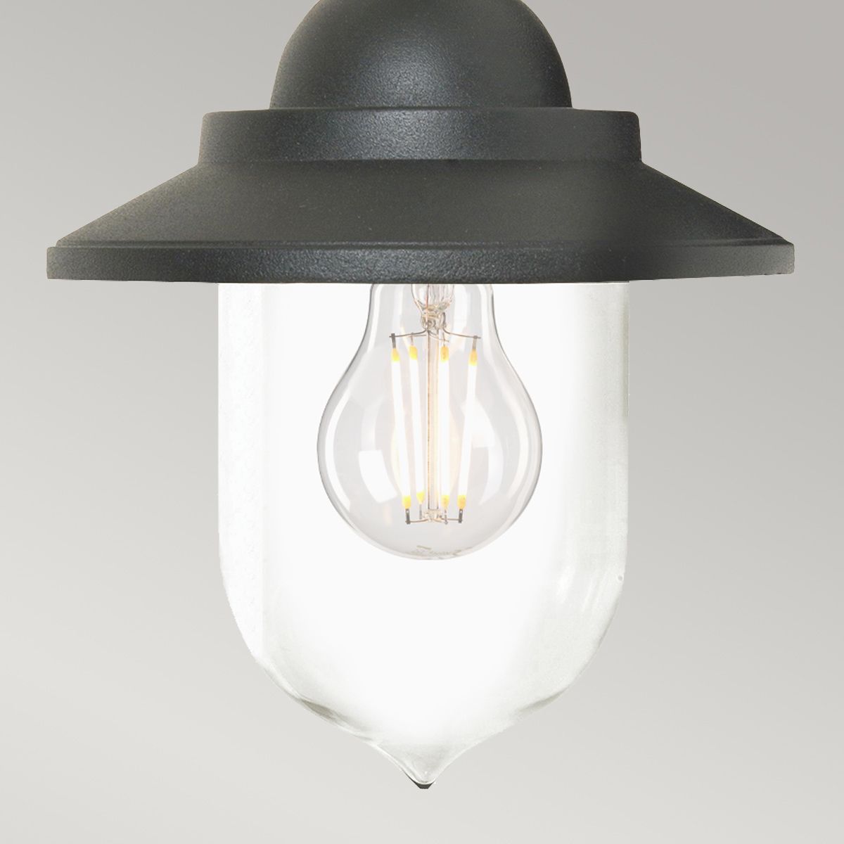 Sandown 1 - Licht - Kettenlaterne - Schwarz - Elsteadlighting - GZH - SDN8