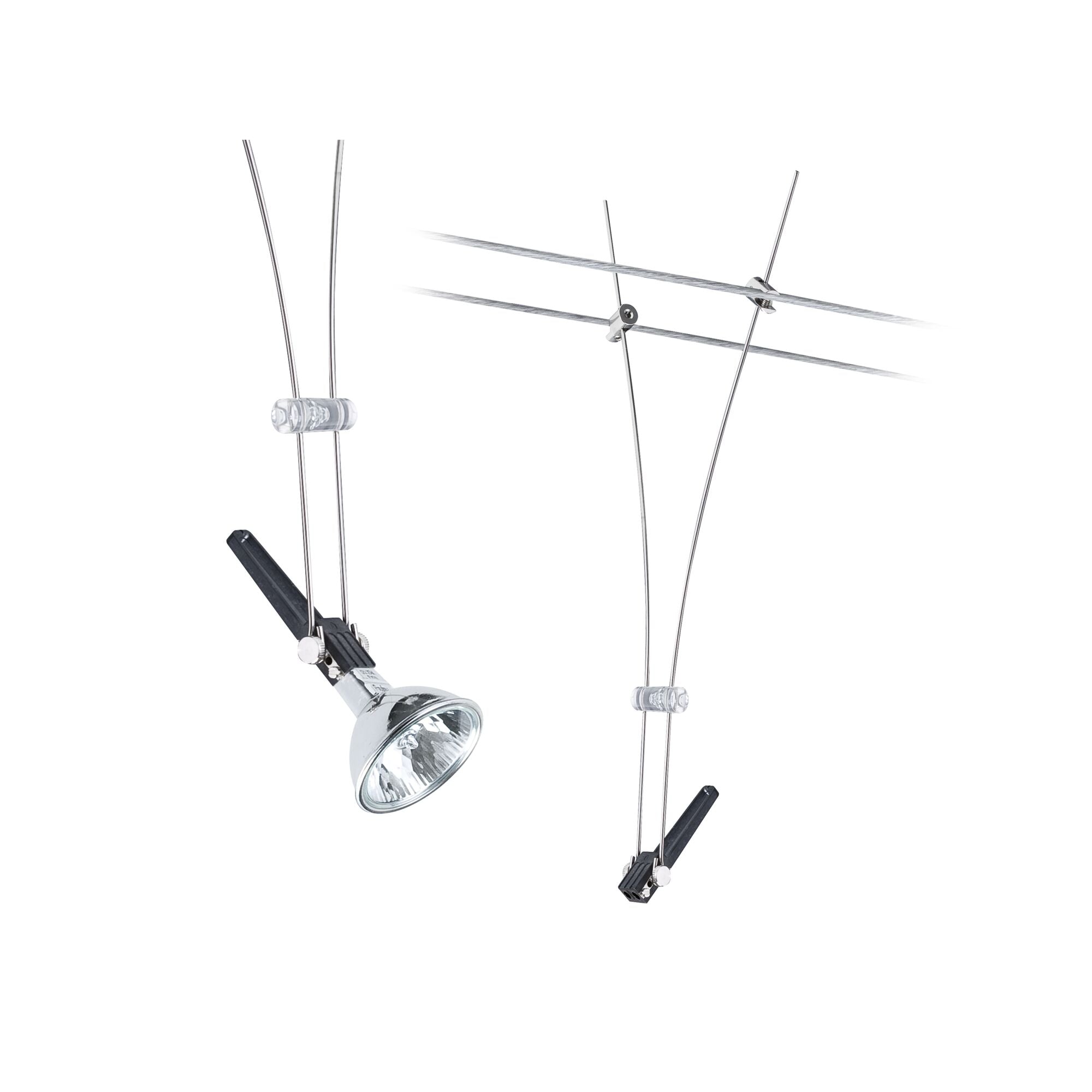 Seilsystem Comet GU5,3 max. 50W dimmbar 12V Chrom - Paulmann - 9711229