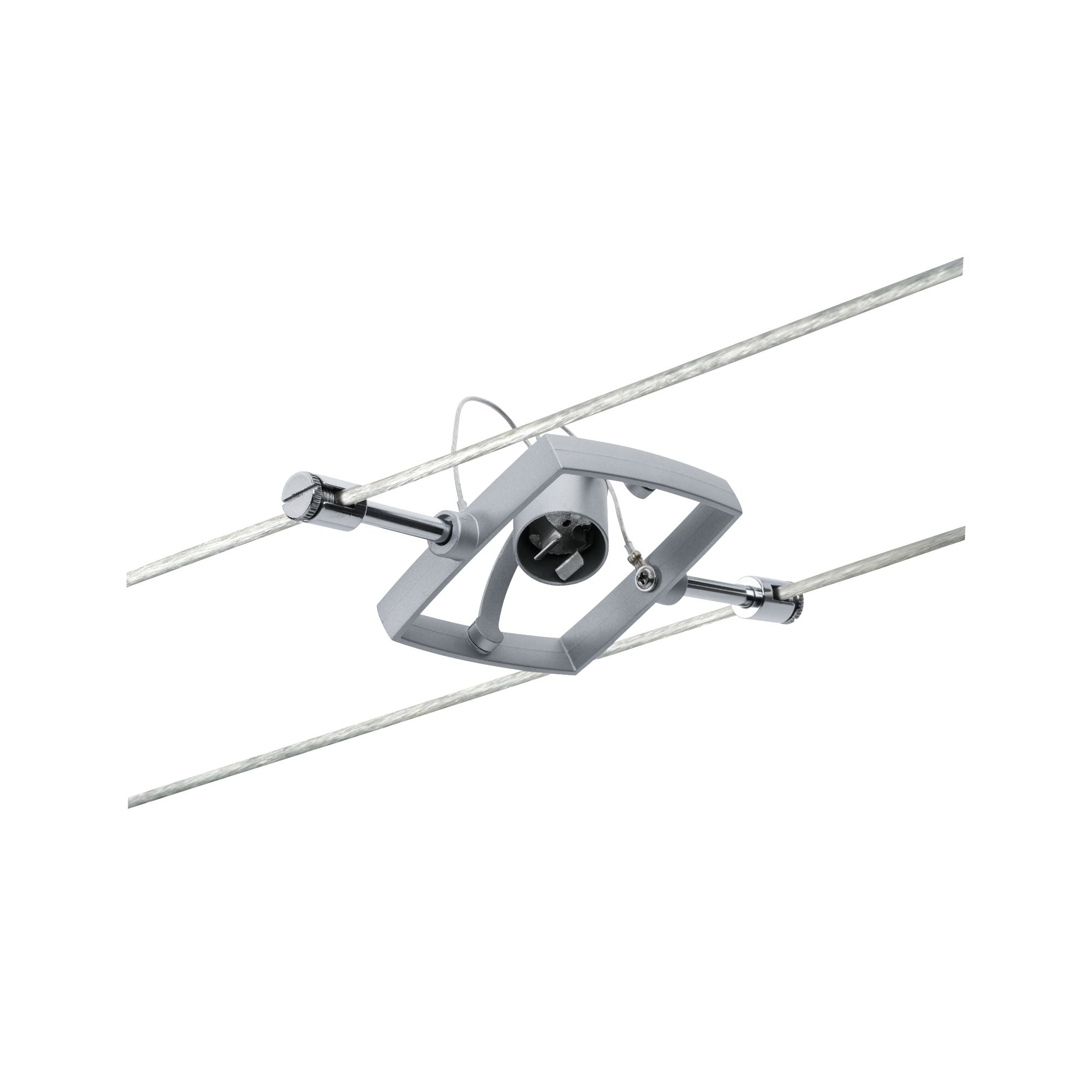 Seilsystem Mac II Einzelspot GU5,3 max. 10W dimmbar 12V Chrom matt - Paulmann - 94132