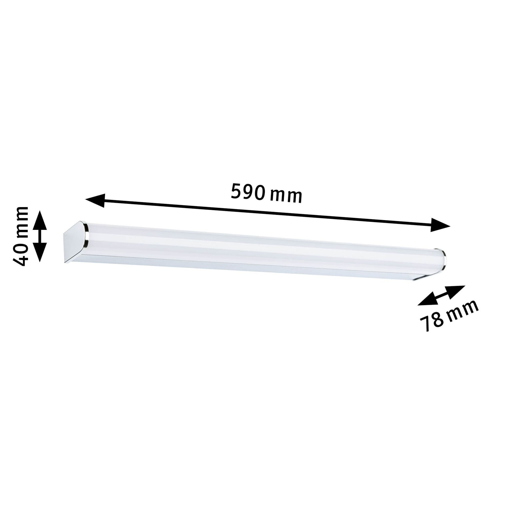 Selection Bathroom Arneb IP44 3000K 1000lm 230V 12,5W Chrom - Paulmann - 71210