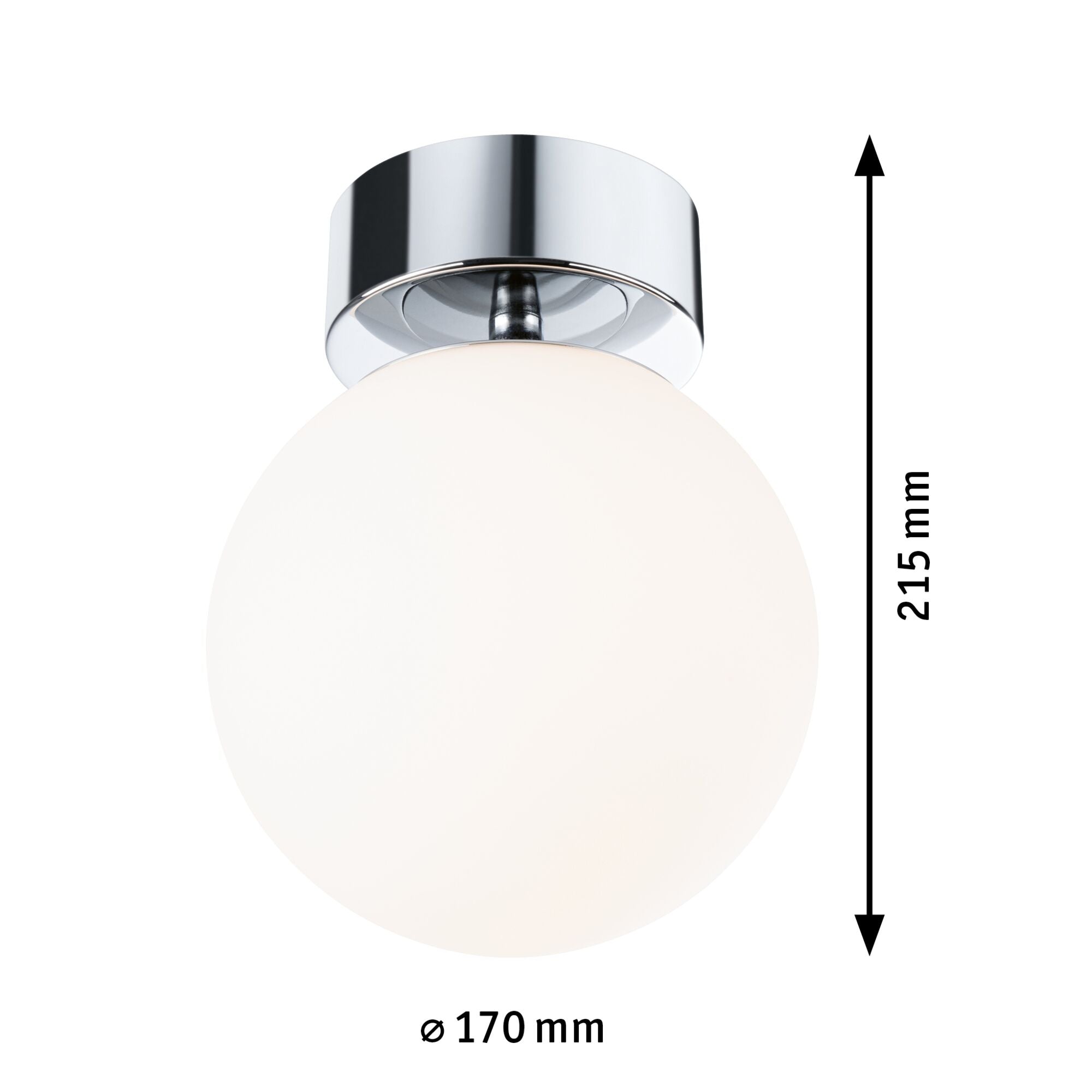 Selection Bathroom Gove IP44 3000K 900lm 230V 9W Chrom/Satin - Paulmann - 71065