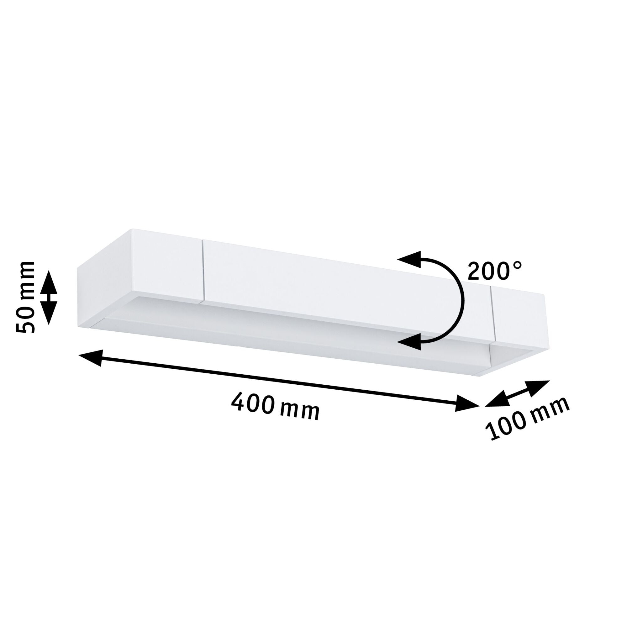 Selection Bathroom Lucille IP44 2700K 1000lm 230V 11,5W dimmbar Weiß - Paulmann - 79515