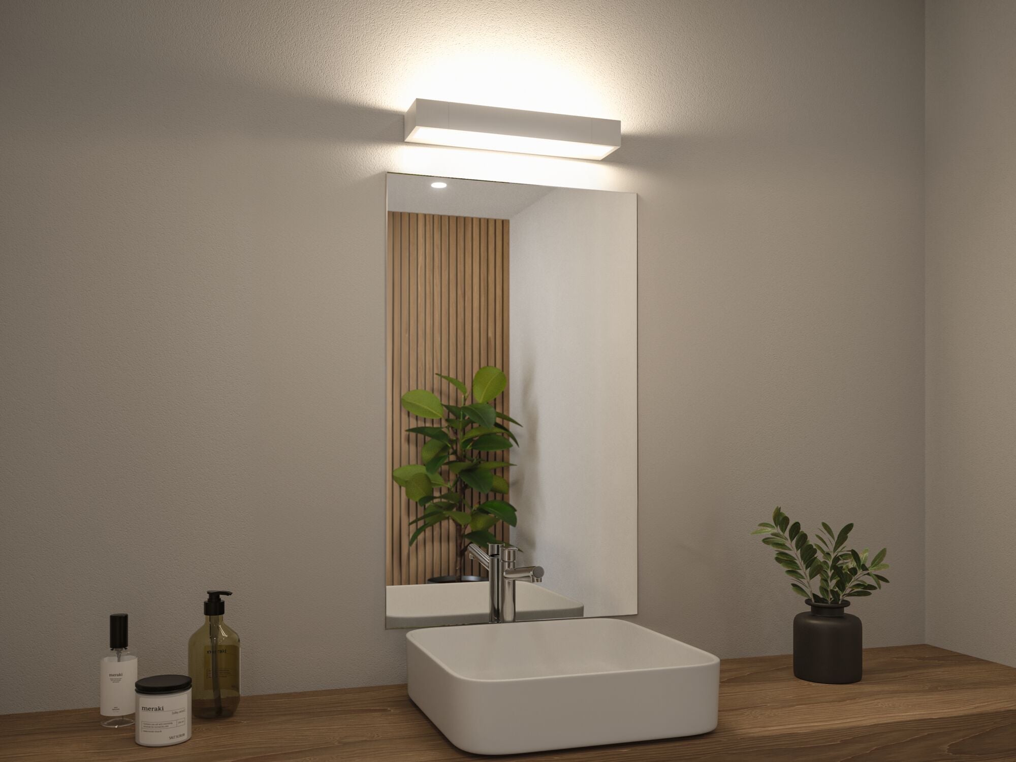 Selection Bathroom Lucille IP44 2700K 1000lm 230V 11,5W dimmbar Weiß - Paulmann - 79515