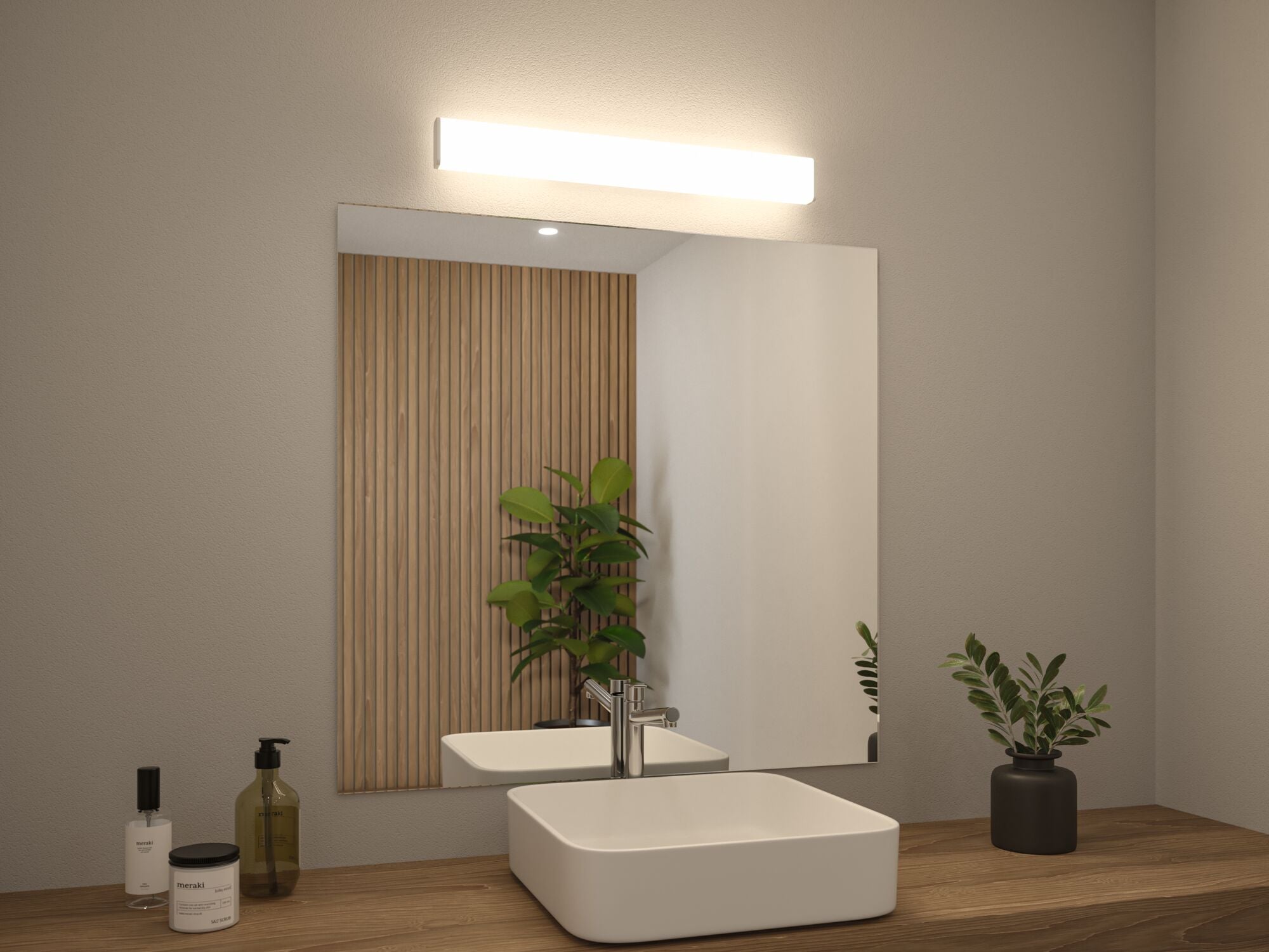 Selection Bathroom Nembus IP44 3000K 600lm 230V 9W Chrom - Paulmann - 70464