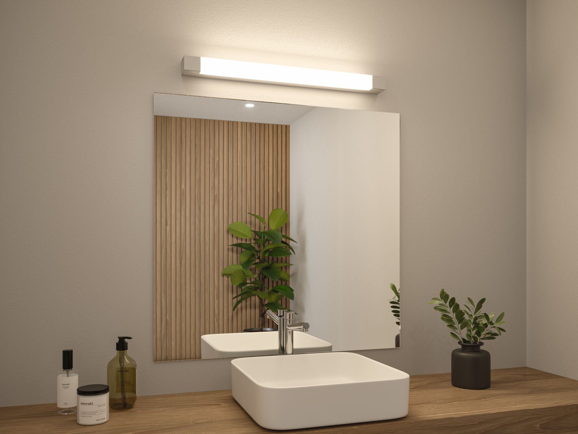 Selection Bathroom Quasar IP44 3000K 835lm 230V 10,5W Chrom - Paulmann - 79715