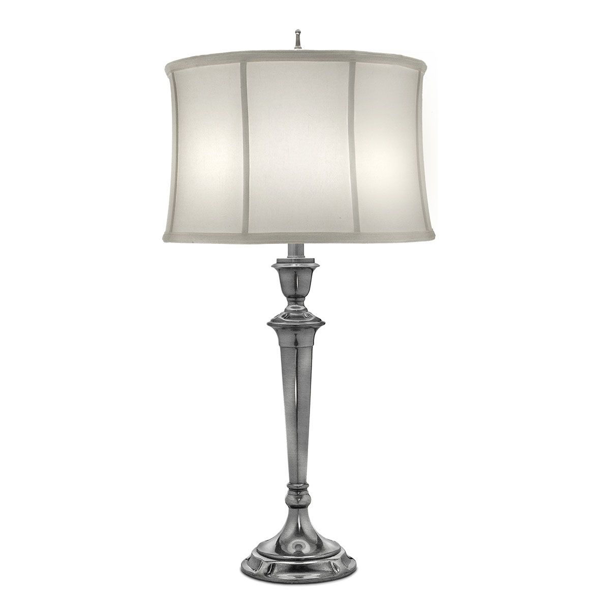Tischlampe Syracuse 1-flammig - Antik-Nickel